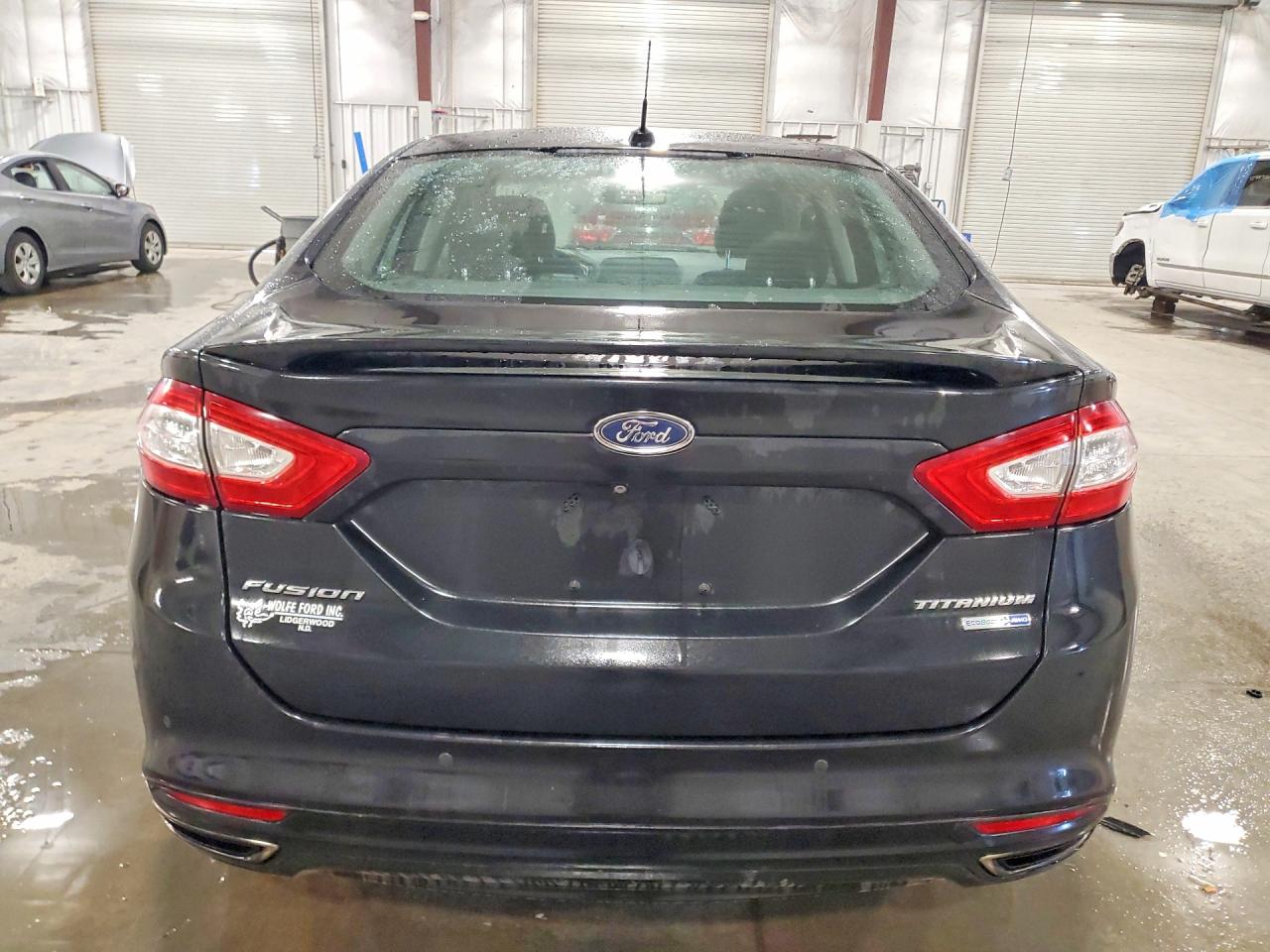 2014 Ford Fusion Titanium Black vin: 3FA6P0D90ER121980