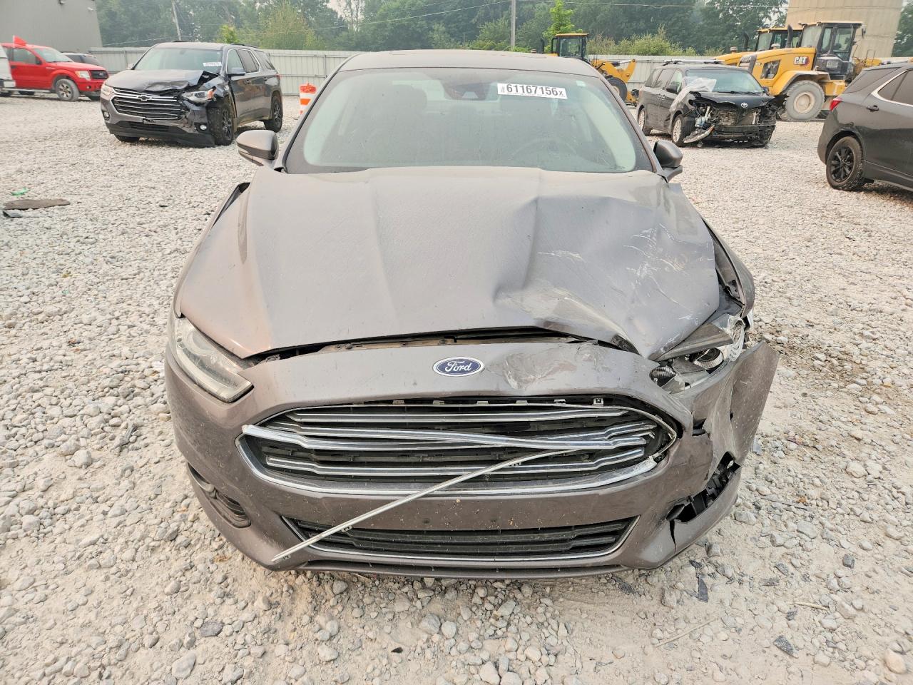 2014 Ford Fusion Titanium Серый vin: 3FA6P0D90ER313061