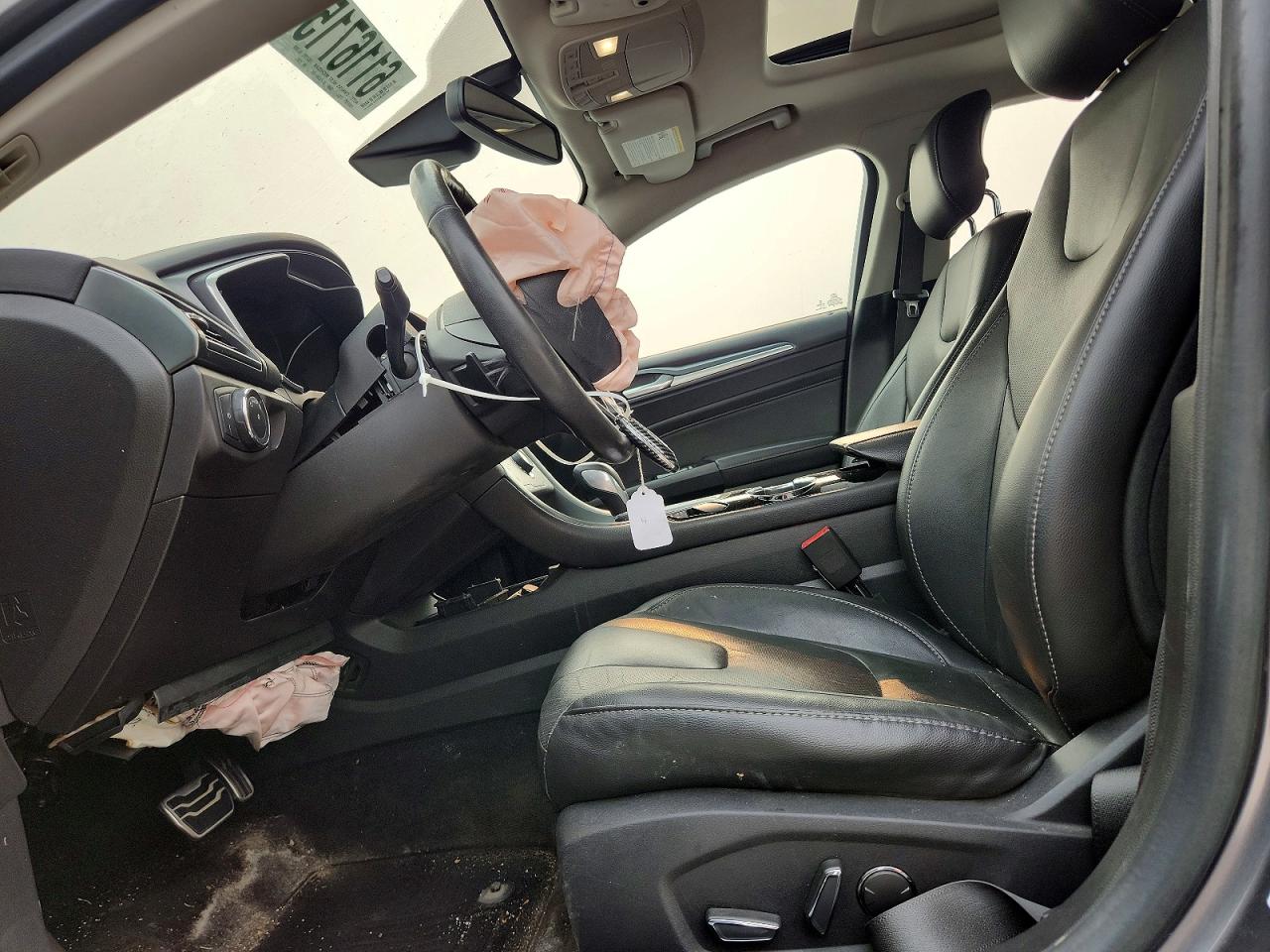 2014 Ford Fusion Titanium Серый vin: 3FA6P0D90ER313061