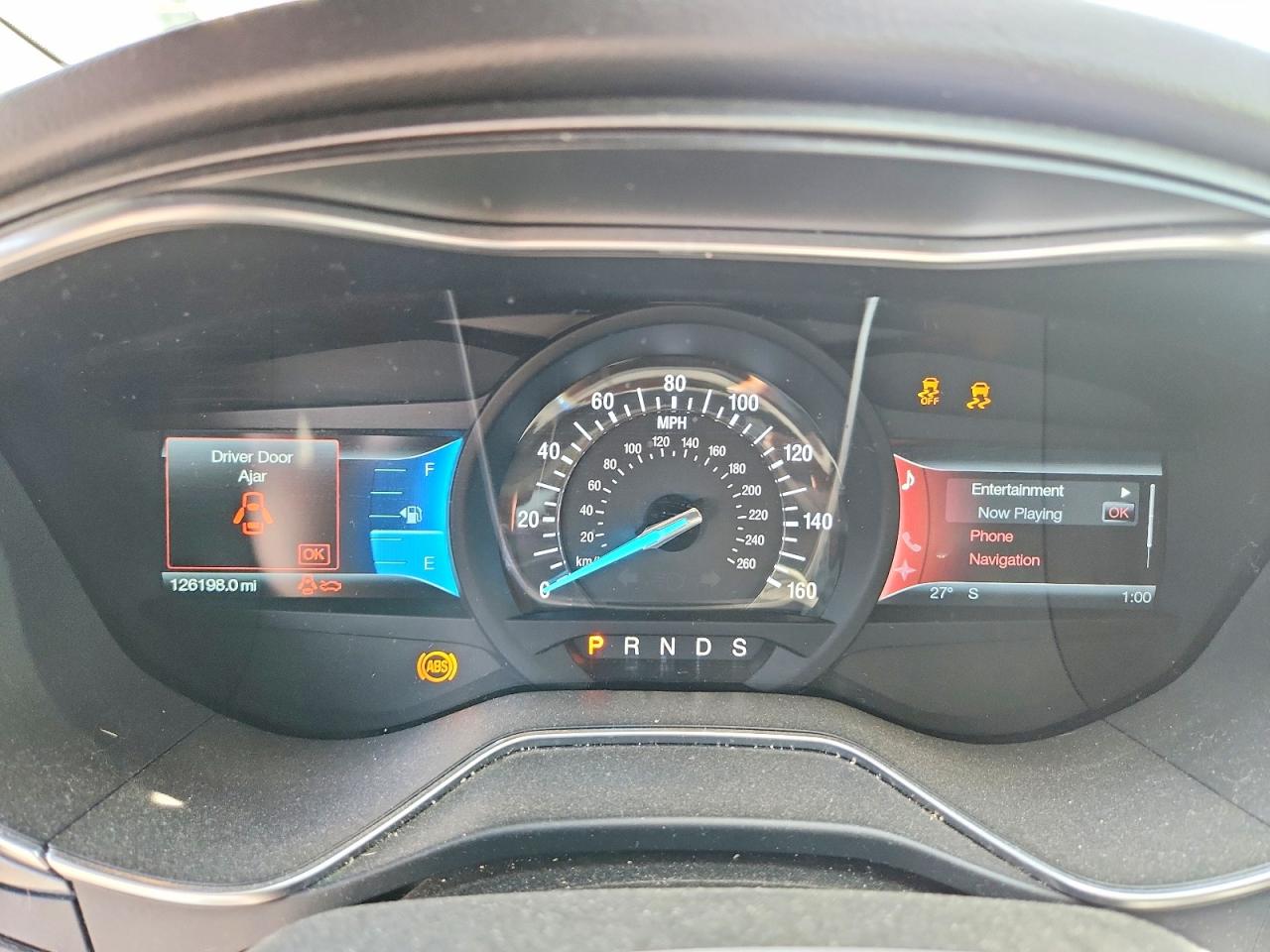 2014 Ford Fusion Titanium White vin: 3FA6P0D90ER340955