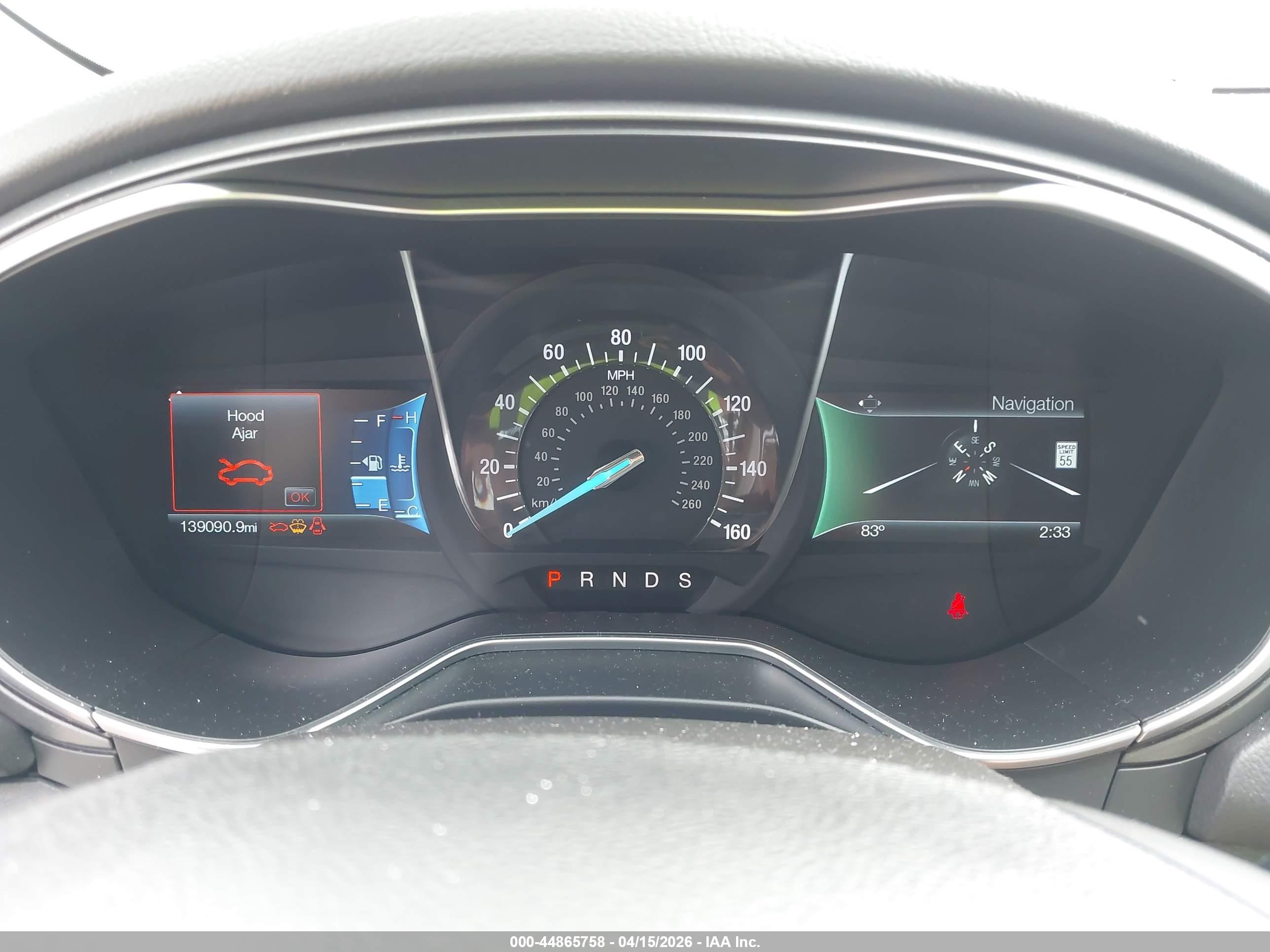 2015 Ford Fusion Titanium Silver vin: 3FA6P0D90FR172610