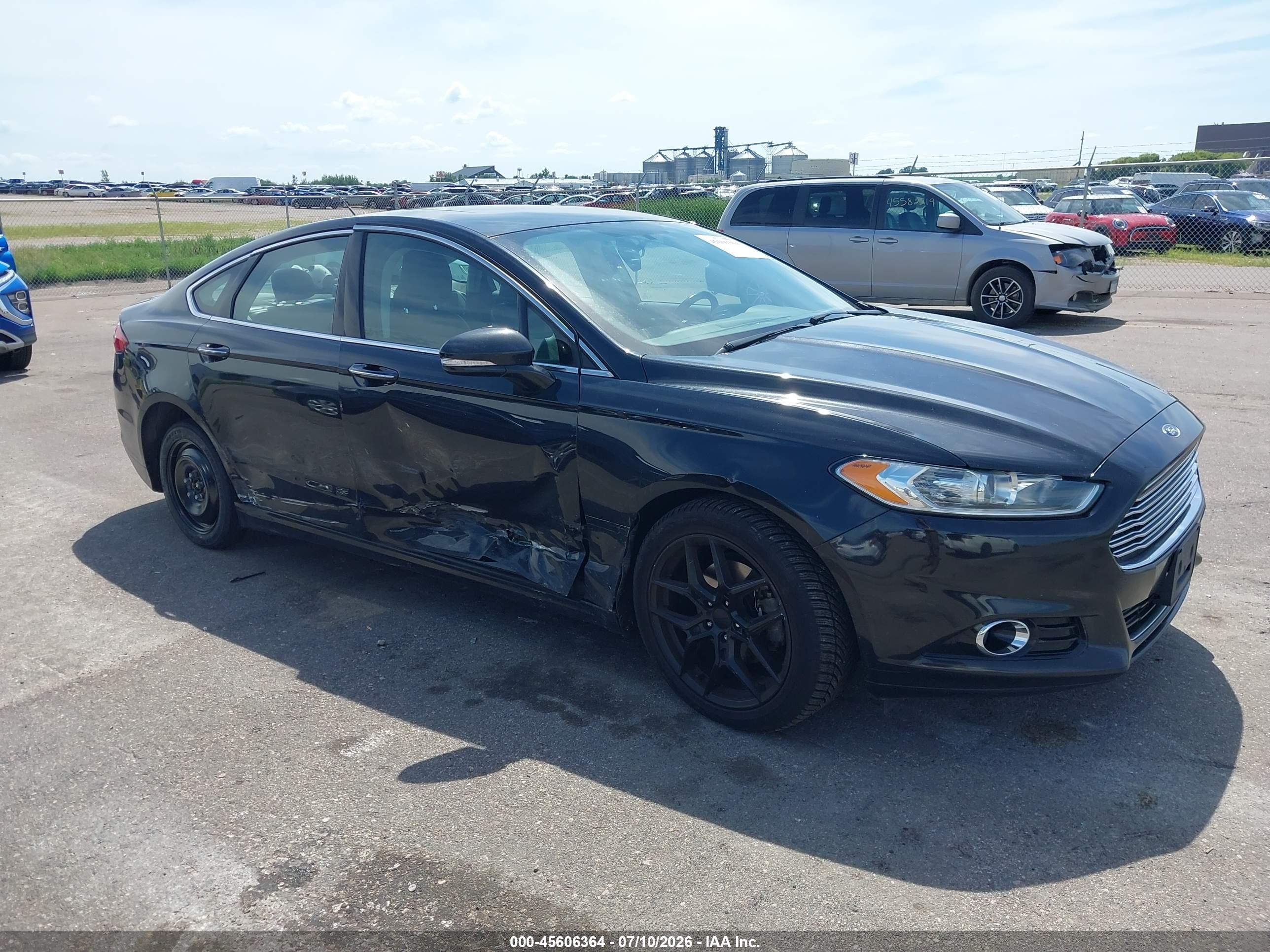 2015 Ford Fusion Titanium Black vin: 3FA6P0D90FR183302