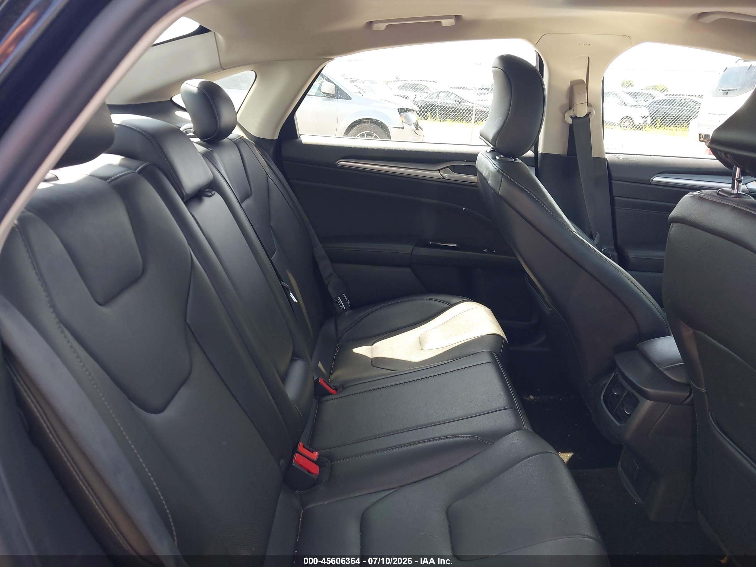 2015 Ford Fusion Titanium Black vin: 3FA6P0D90FR183302