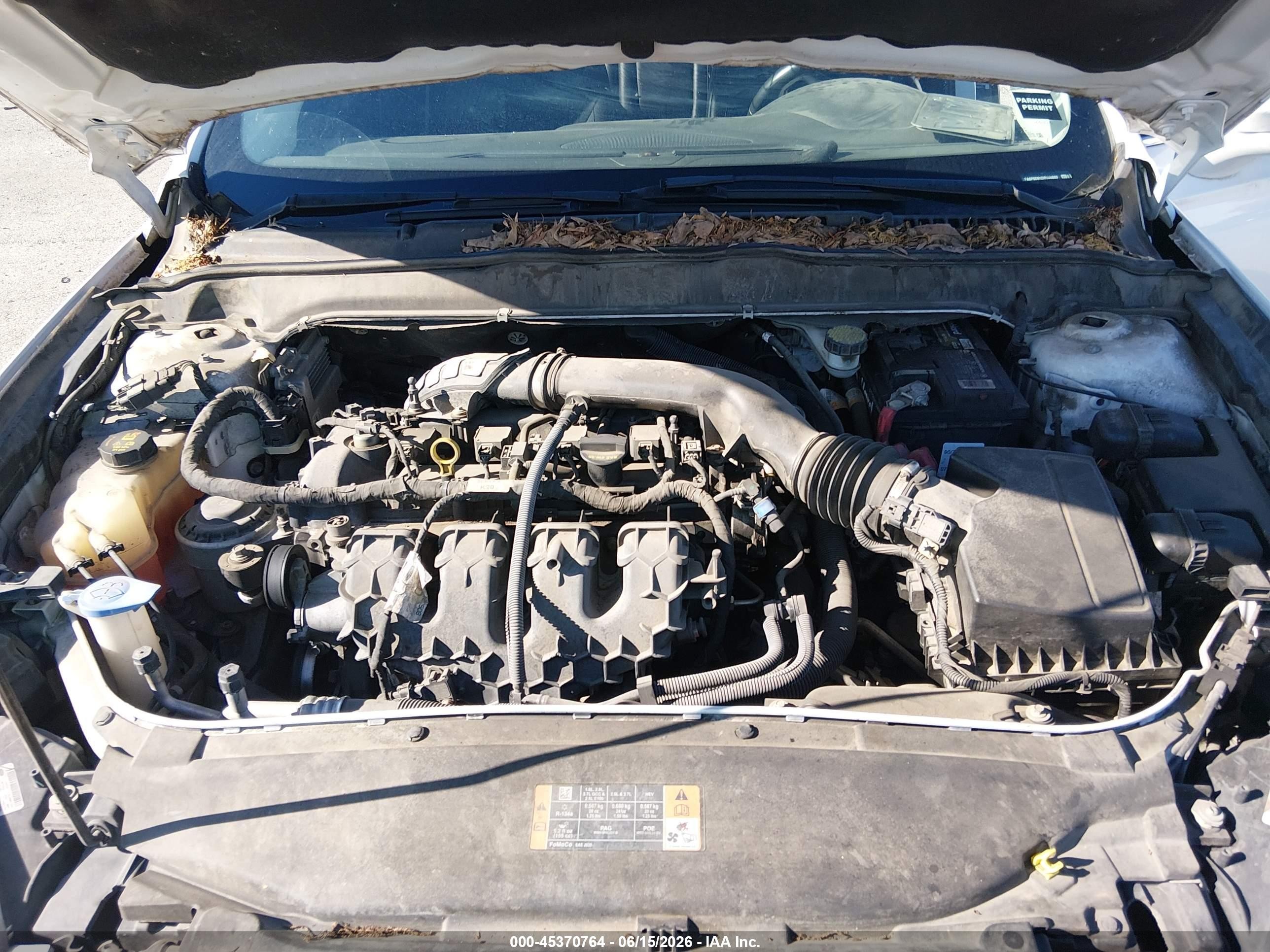 2013 Ford Fusion Titanium White vin: 3FA6P0D91DR144800