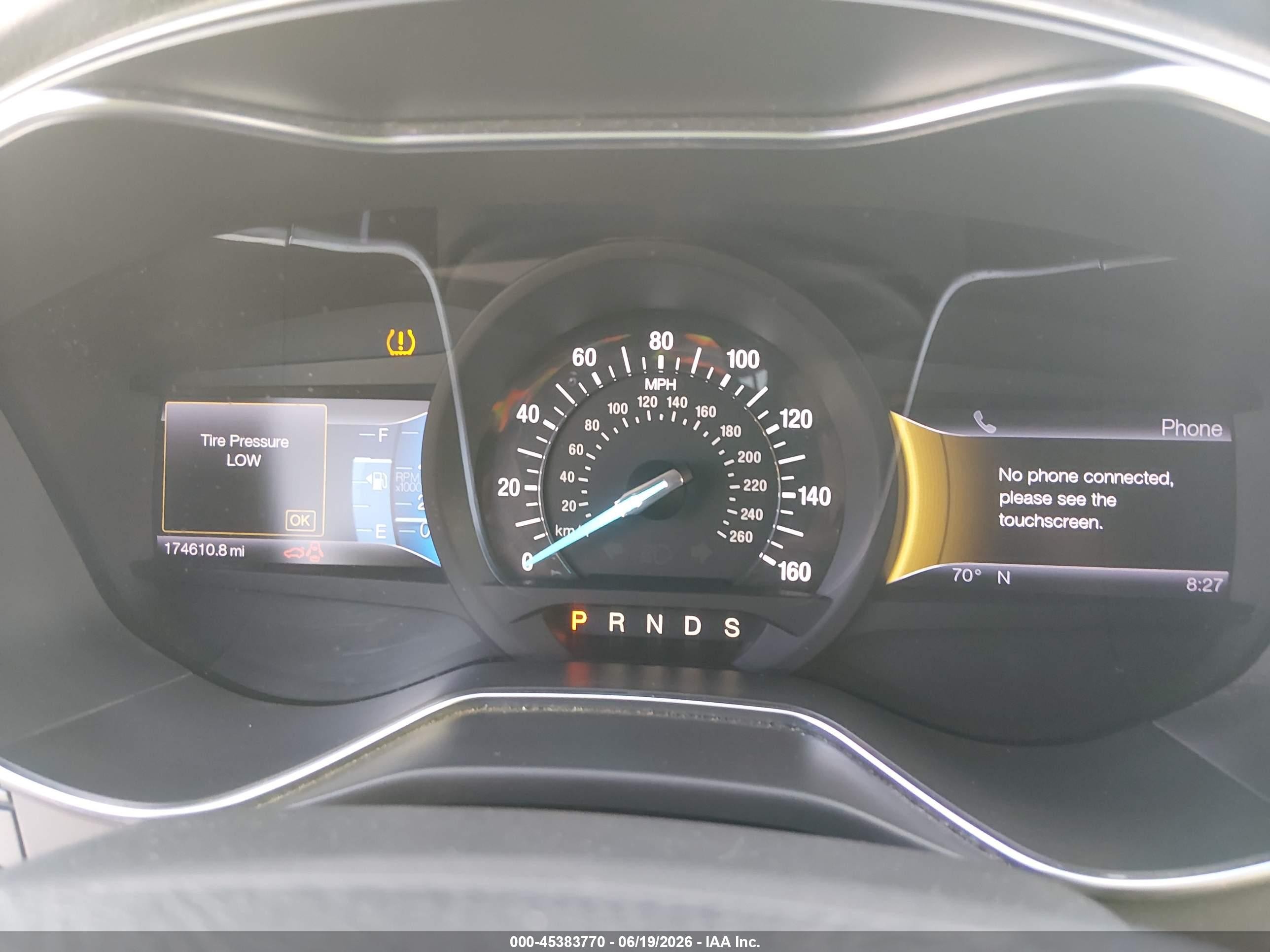 2013 Ford Fusion Titanium Серый vin: 3FA6P0D91DR214215