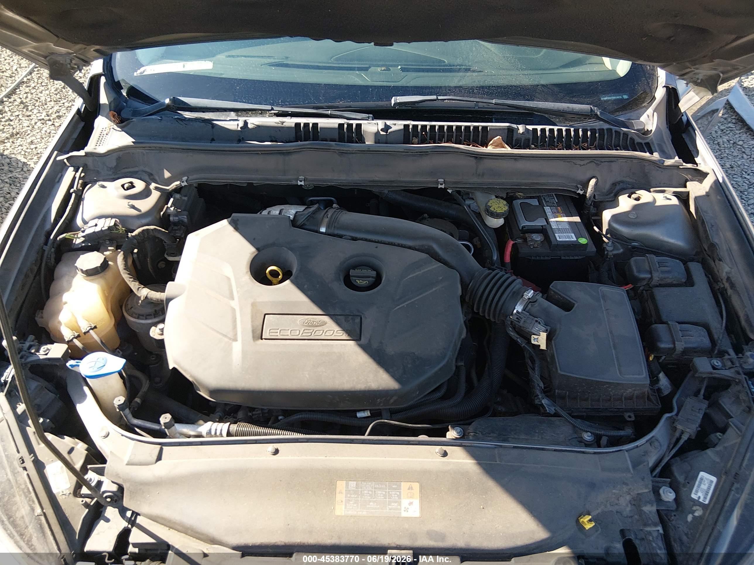2013 Ford Fusion Titanium Серый vin: 3FA6P0D91DR214215