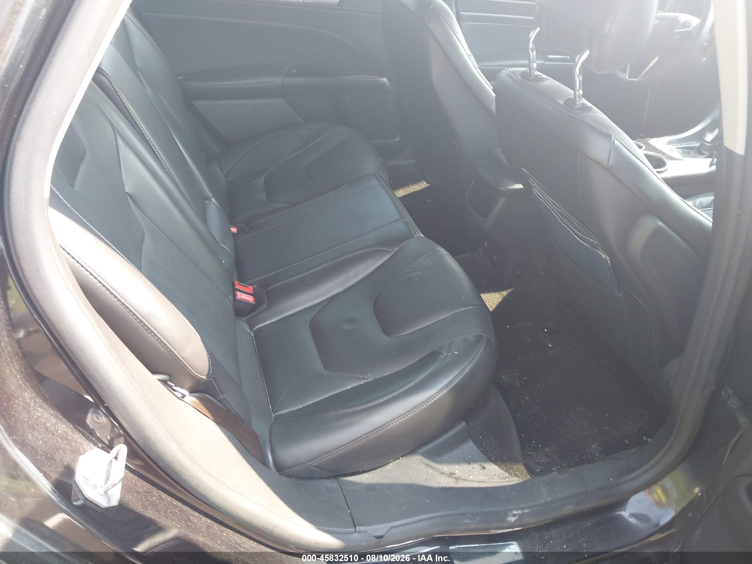 2014 Ford Fusion Titanium Black vin: 3FA6P0D91ER103116