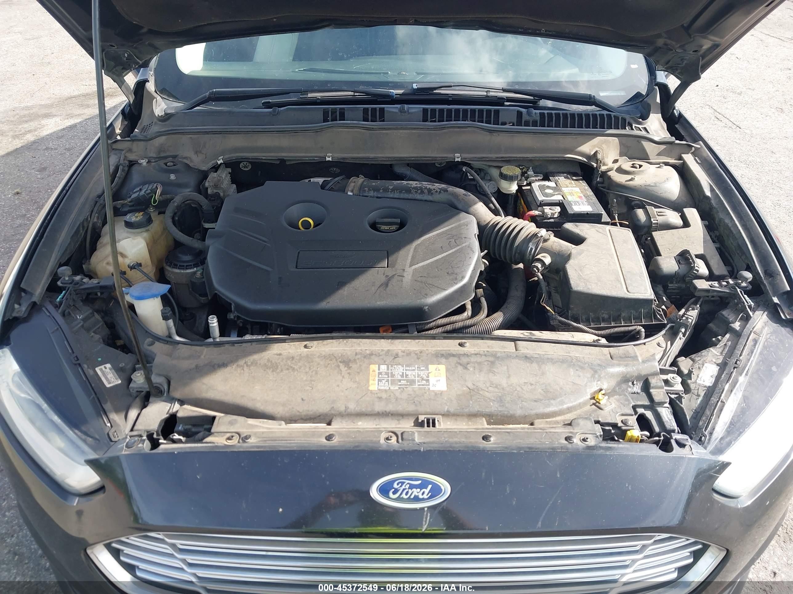2014 Ford Fusion Titanium Black vin: 3FA6P0D91ER151439