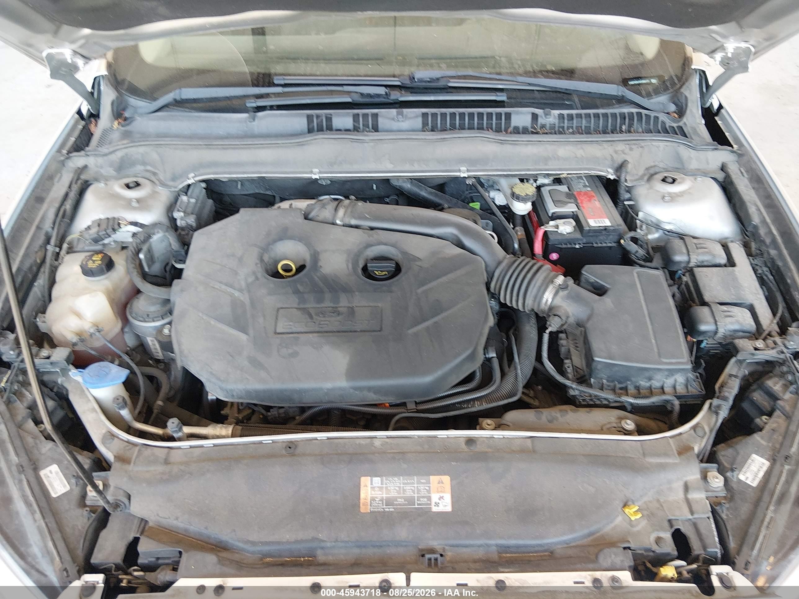 2014 Ford Fusion Titanium Silver vin: 3FA6P0D91ER360177
