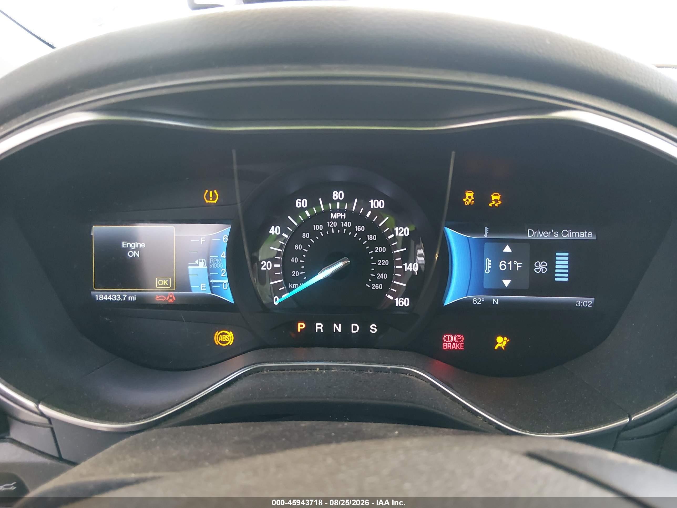 2014 Ford Fusion Titanium Silver vin: 3FA6P0D91ER360177