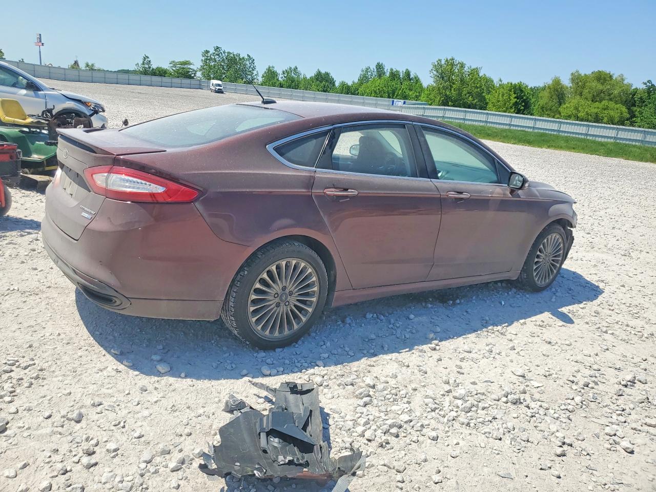 2015 Ford Fusion Titanium Black vin: 3FA6P0D91FR252532