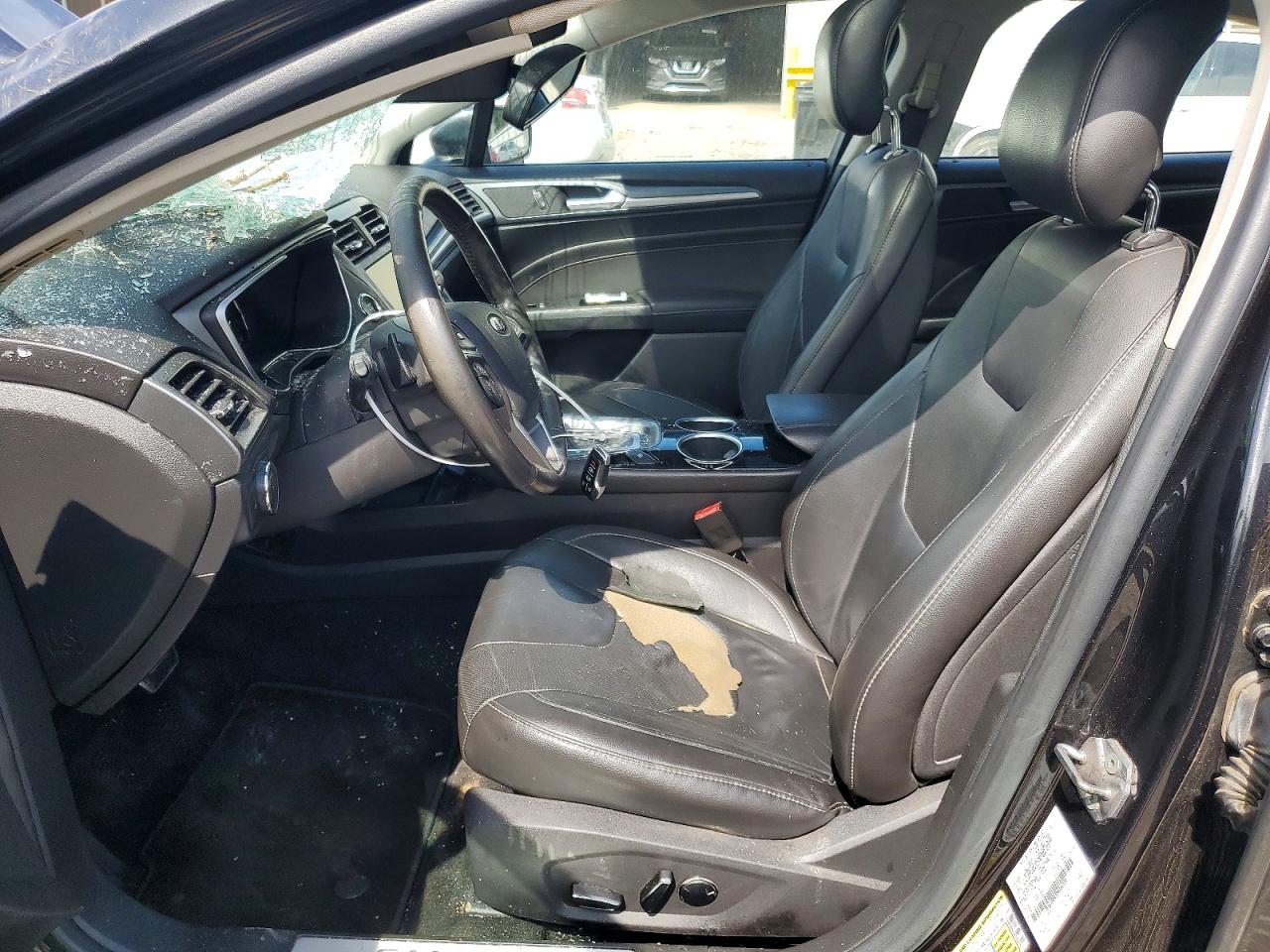 2013 Ford Fusion Titanium Черный vin: 3FA6P0D92DR246378