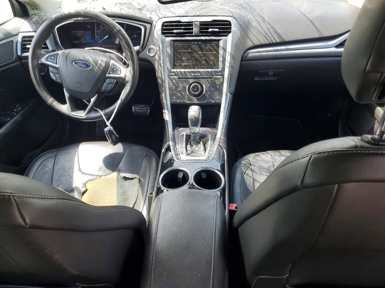 2013 Ford Fusion Titanium Черный vin: 3FA6P0D92DR246378