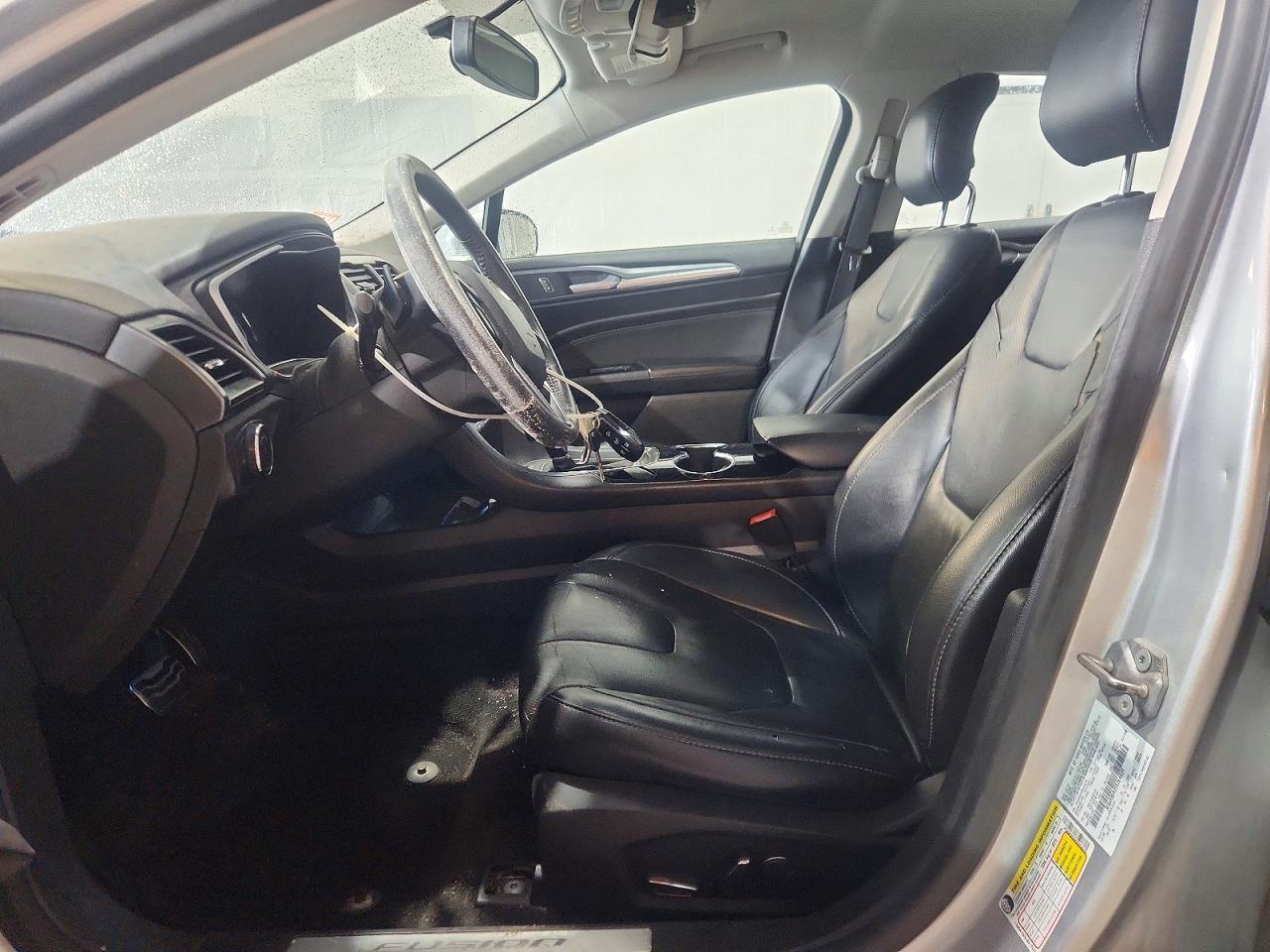 2014 Ford Fusion Titanium Silver vin: 3FA6P0D92ER264039