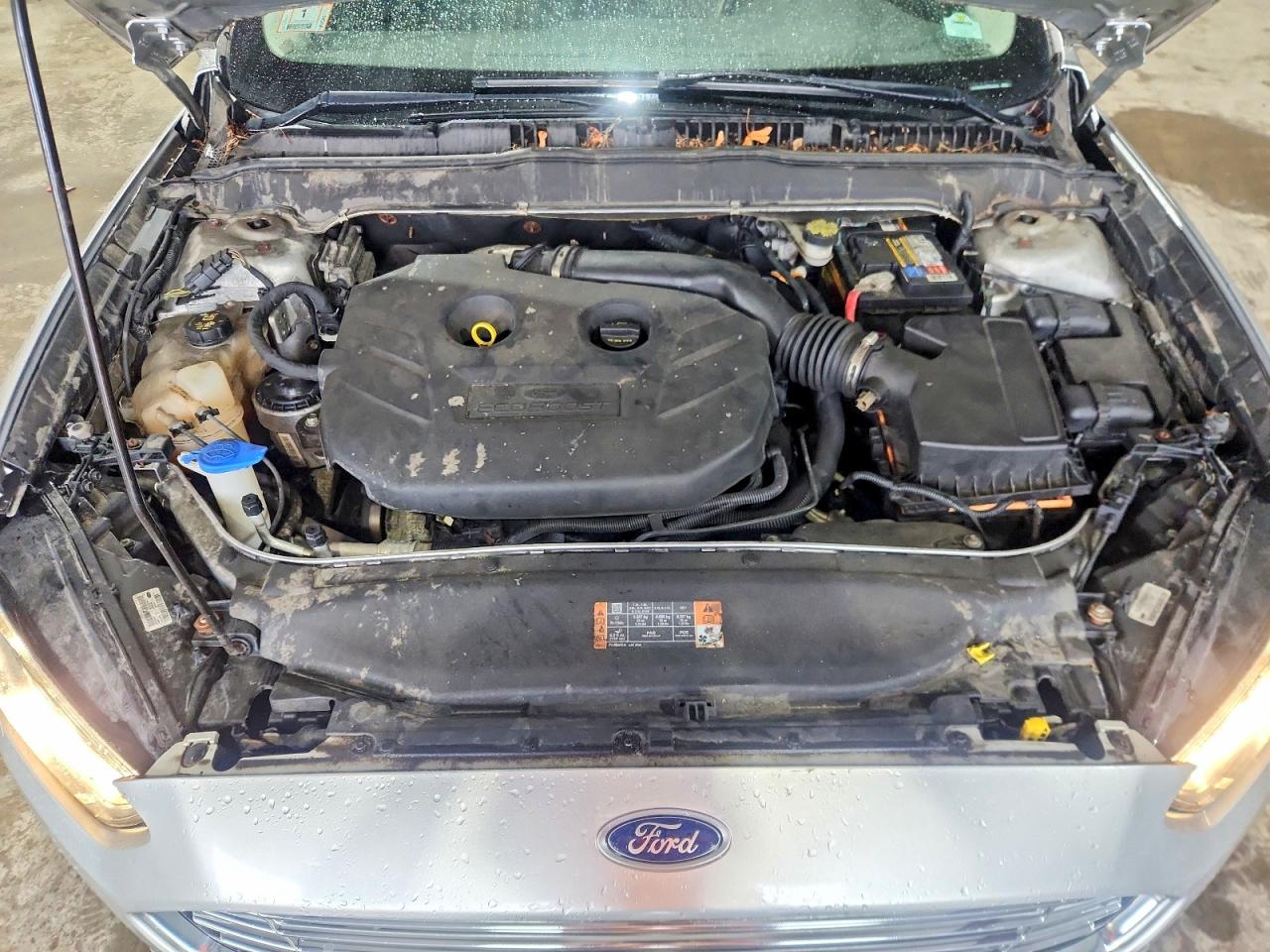 2014 Ford Fusion Titanium Silver vin: 3FA6P0D92ER264039