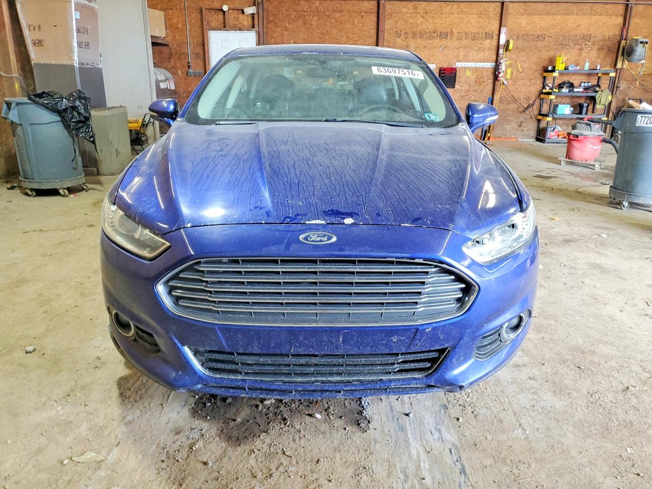 2013 Ford Fusion Titanium Blue vin: 3FA6P0D93DR213356