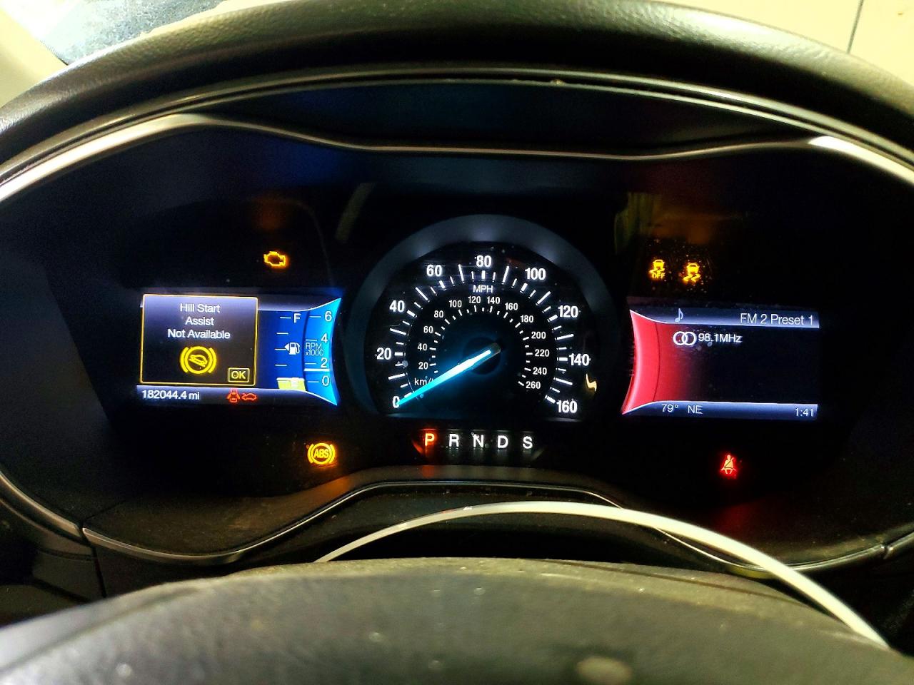 2013 Ford Fusion Titanium Blue vin: 3FA6P0D93DR213356