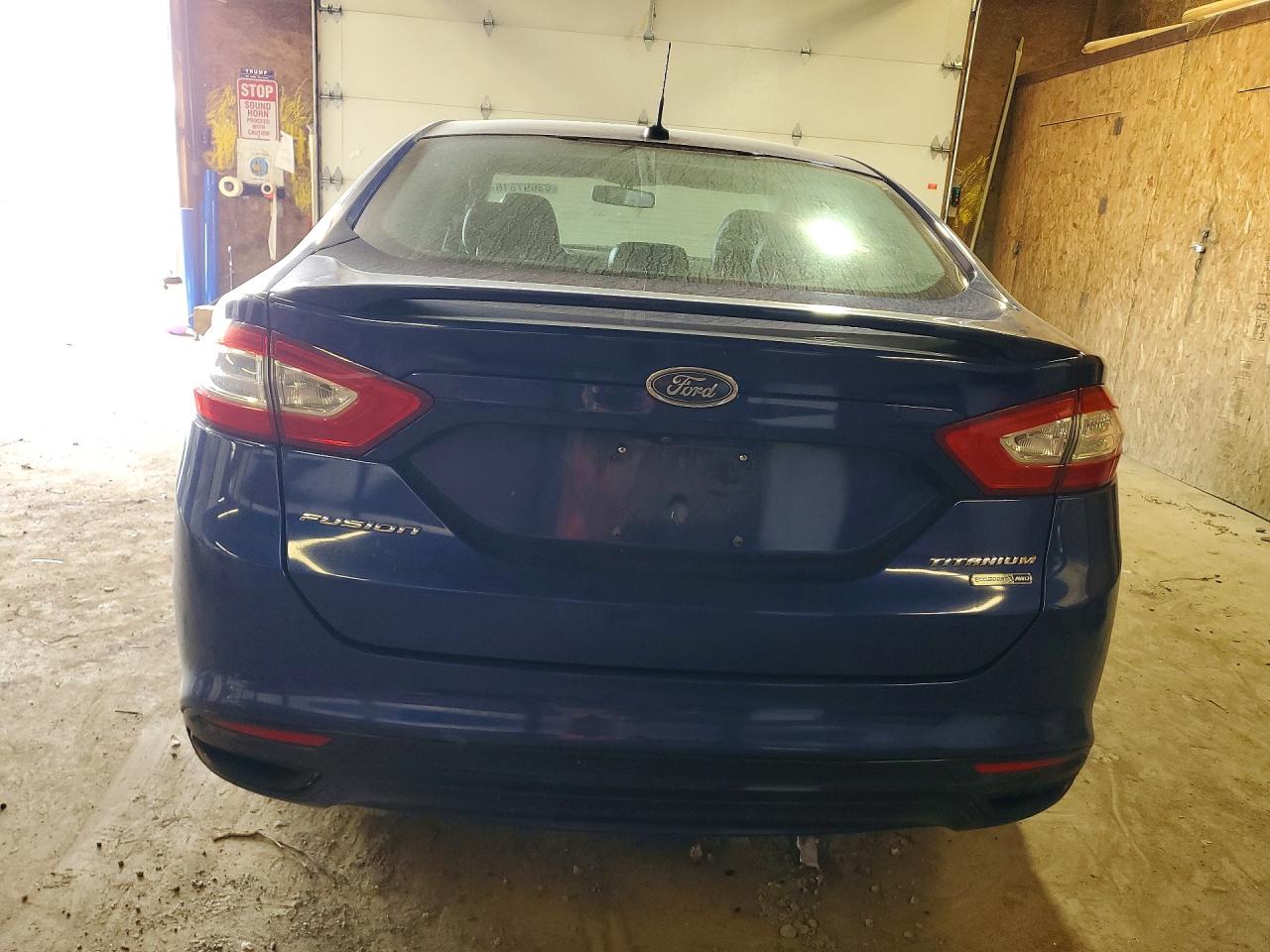 2013 Ford Fusion Titanium Blue vin: 3FA6P0D93DR213356