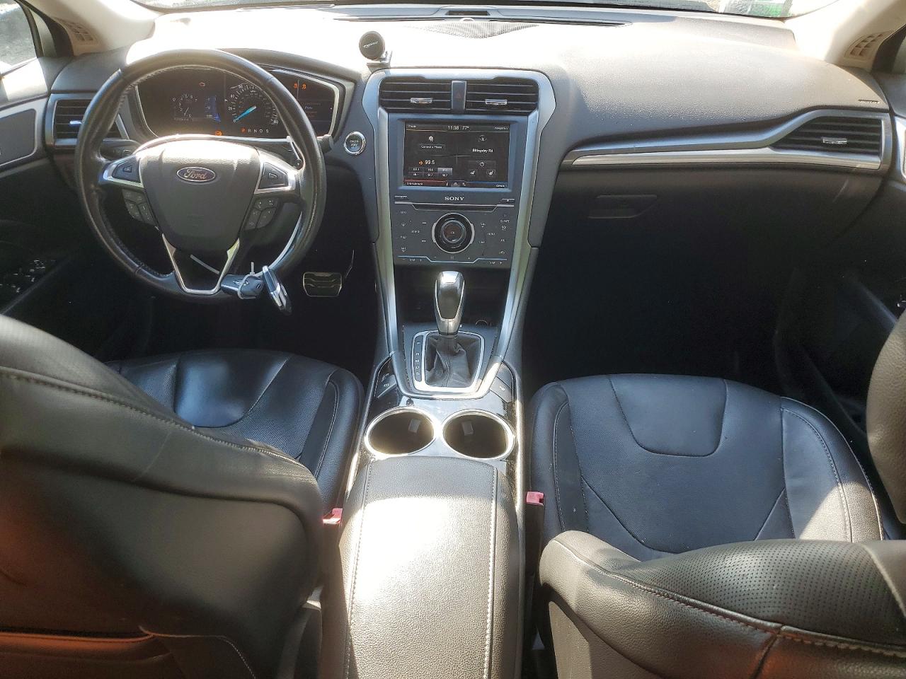 2013 Ford Fusion Titanium Белый vin: 3FA6P0D93DR232408
