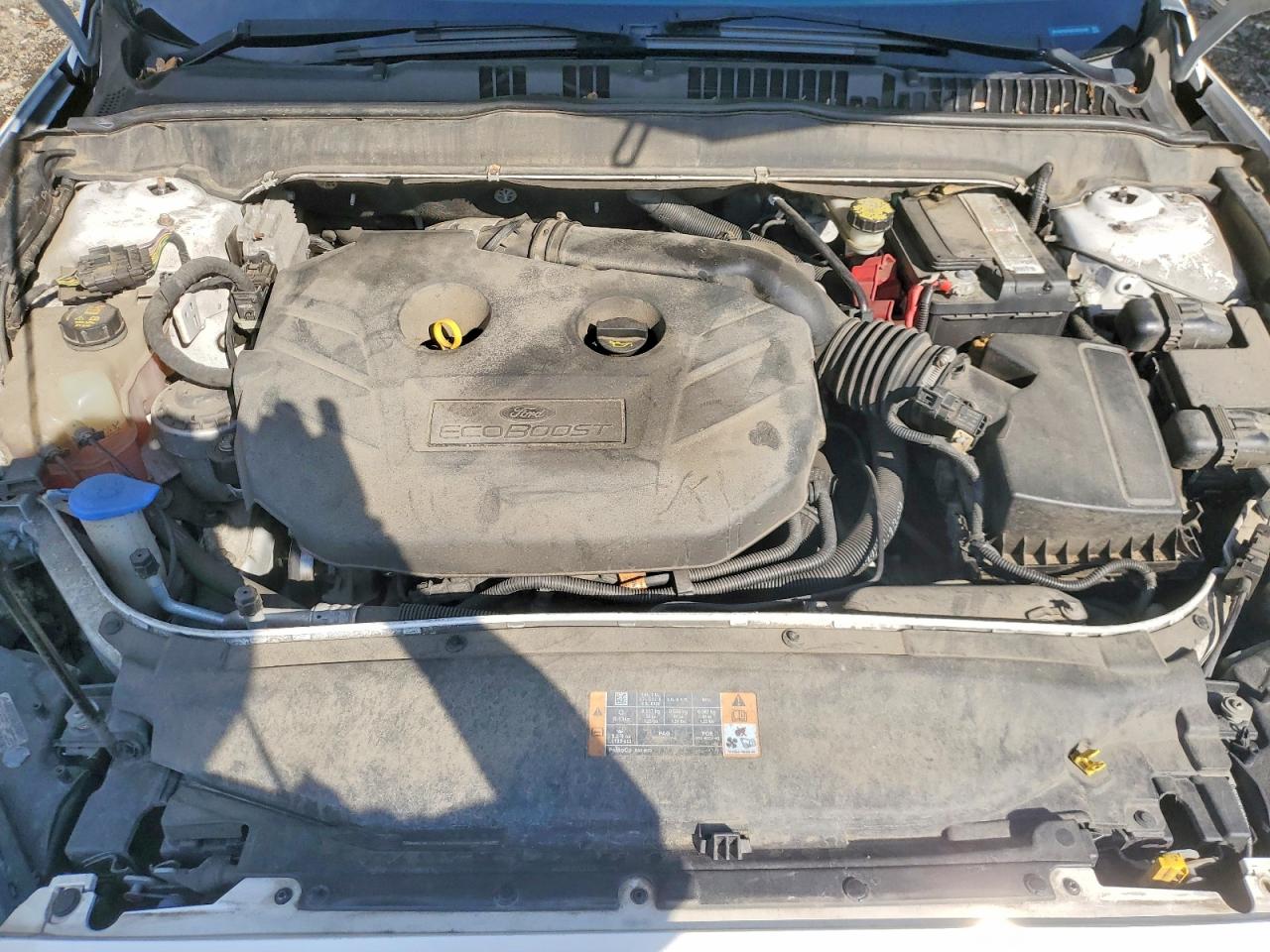 2013 Ford Fusion Titanium Белый vin: 3FA6P0D93DR232408