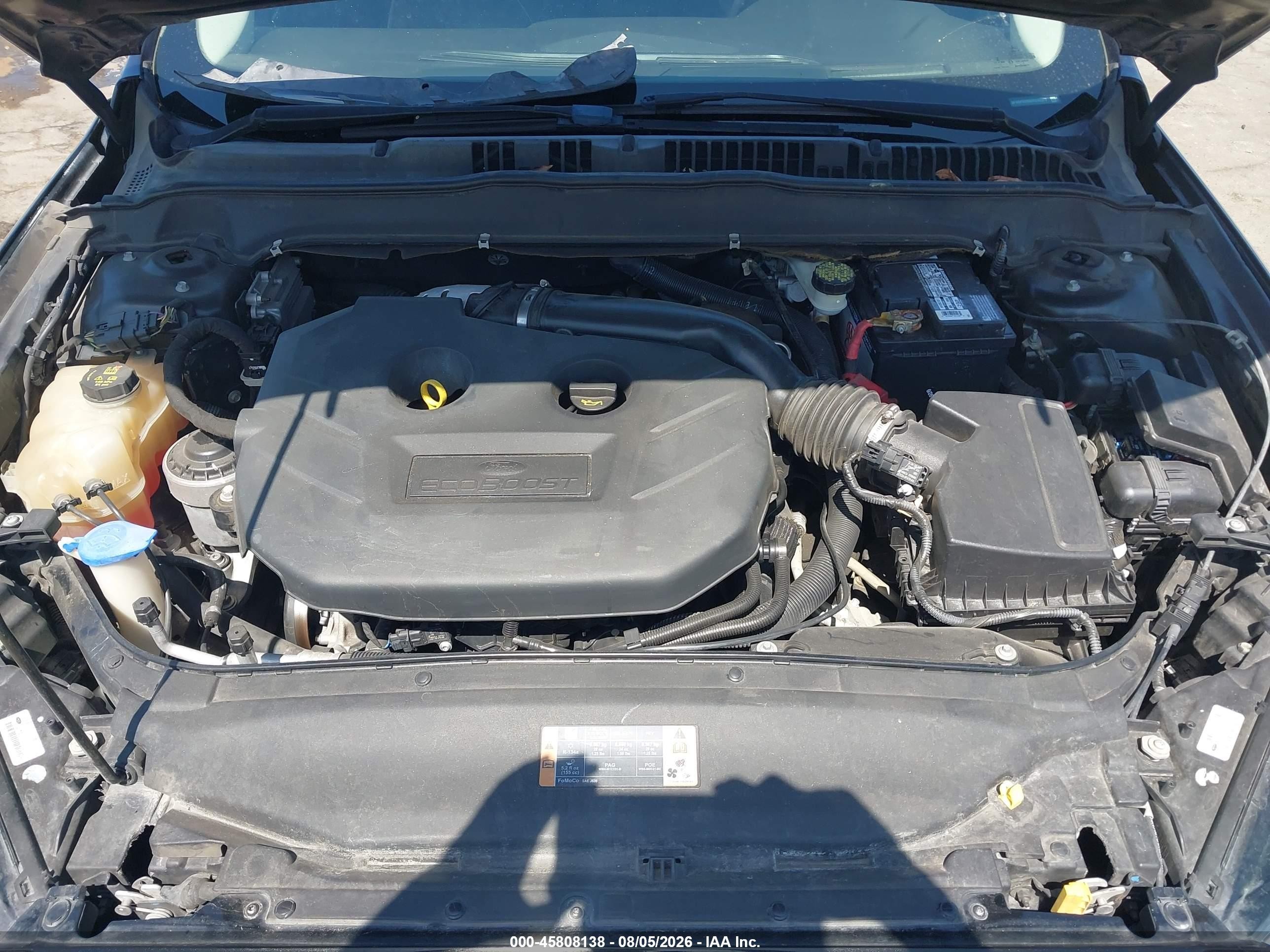2013 Ford Fusion Titanium Black vin: 3FA6P0D93DR242372