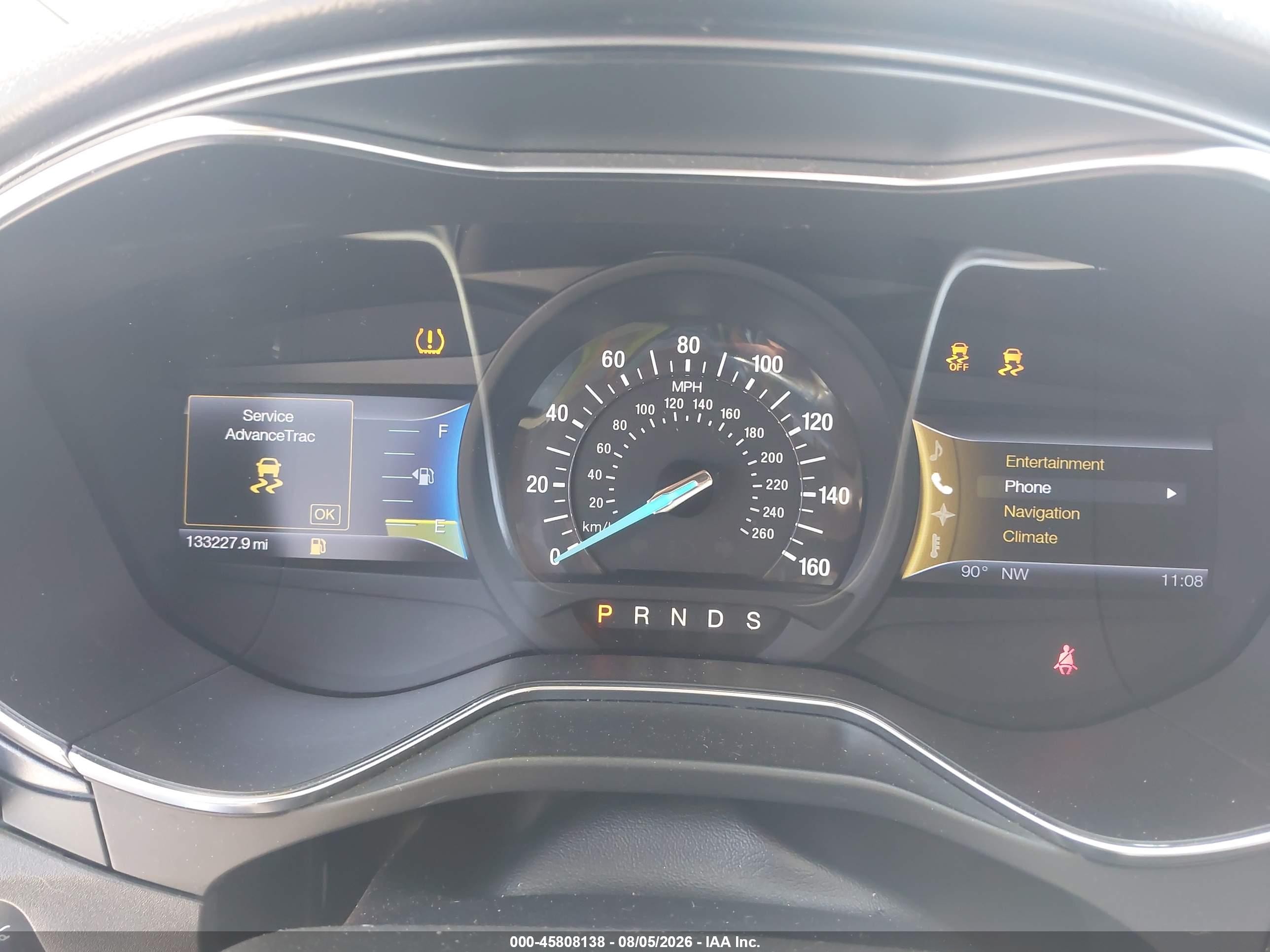 2013 Ford Fusion Titanium Black vin: 3FA6P0D93DR242372