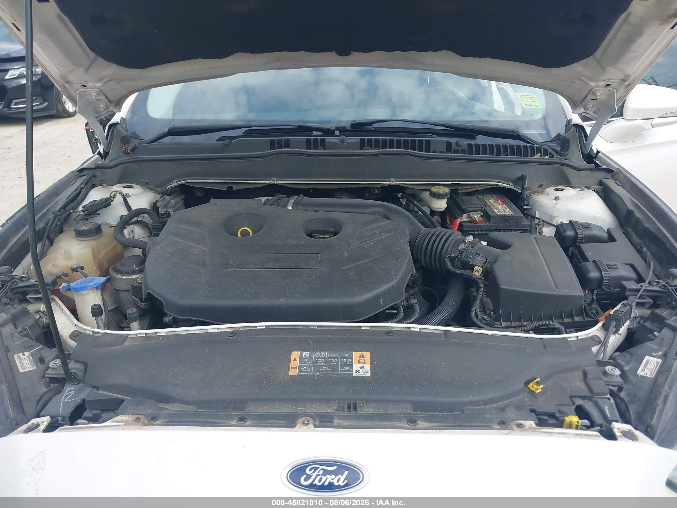 2013 Ford Fusion Titanium White vin: 3FA6P0D93DR302697