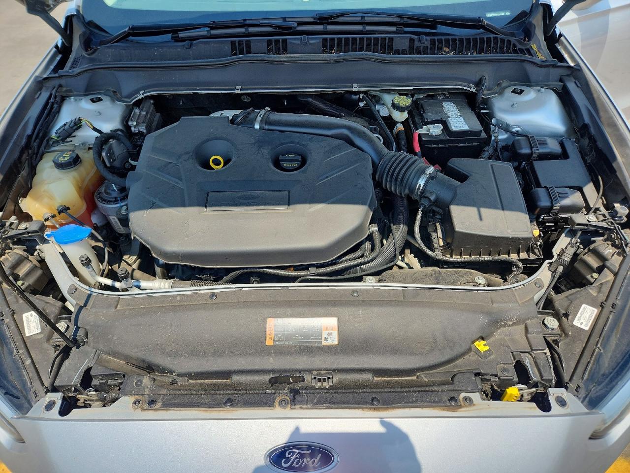 2014 Ford Fusion Titanium Silver vin: 3FA6P0D93ER242387