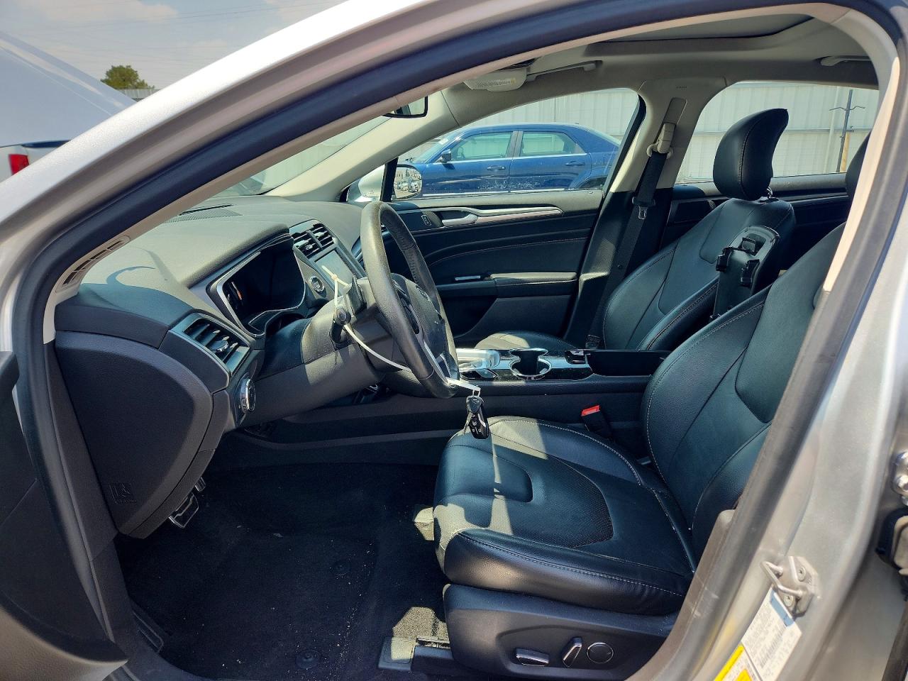2014 Ford Fusion Titanium Silver vin: 3FA6P0D93ER242387