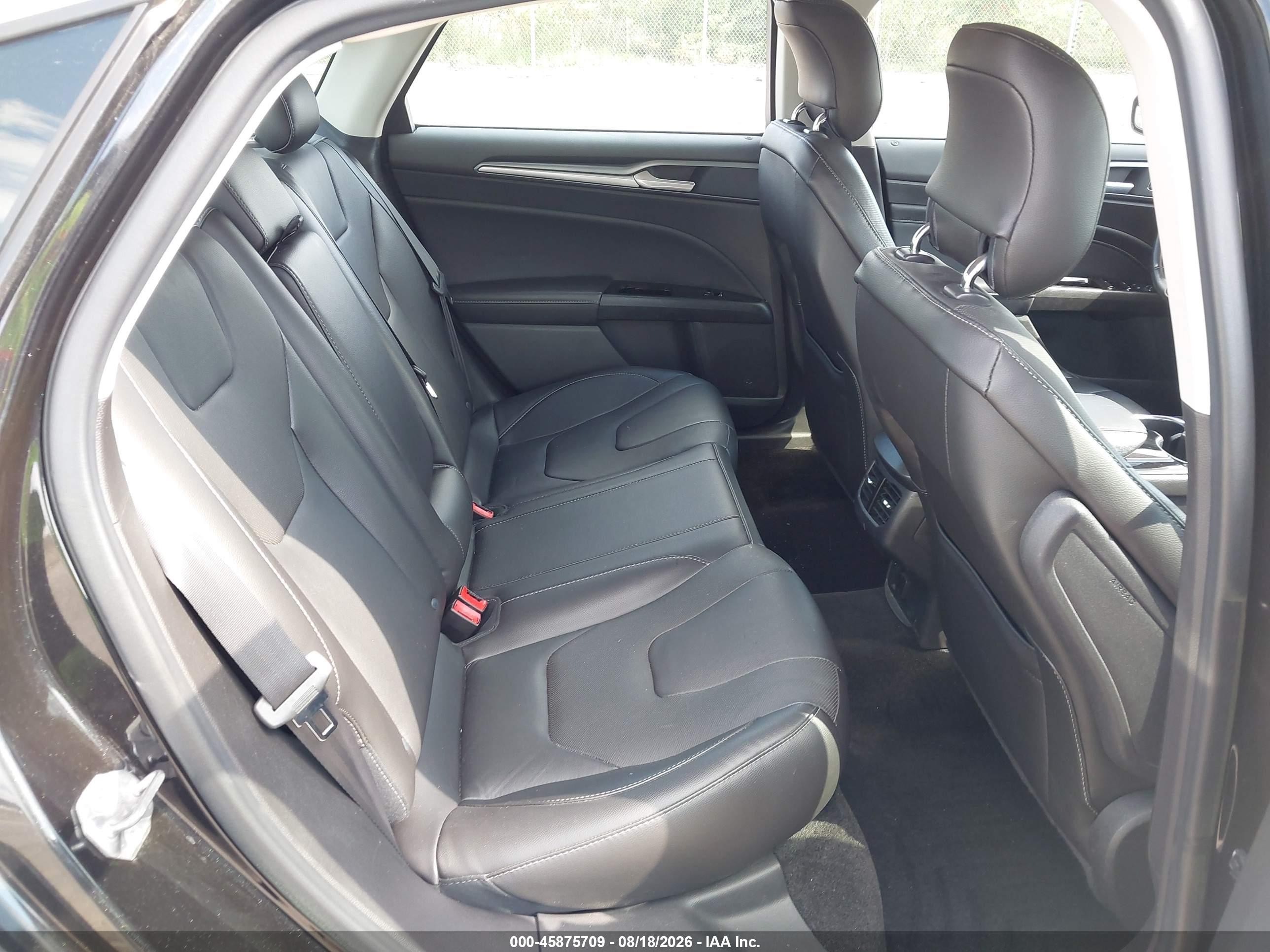 2015 Ford Fusion Titanium Black vin: 3FA6P0D93FR111302
