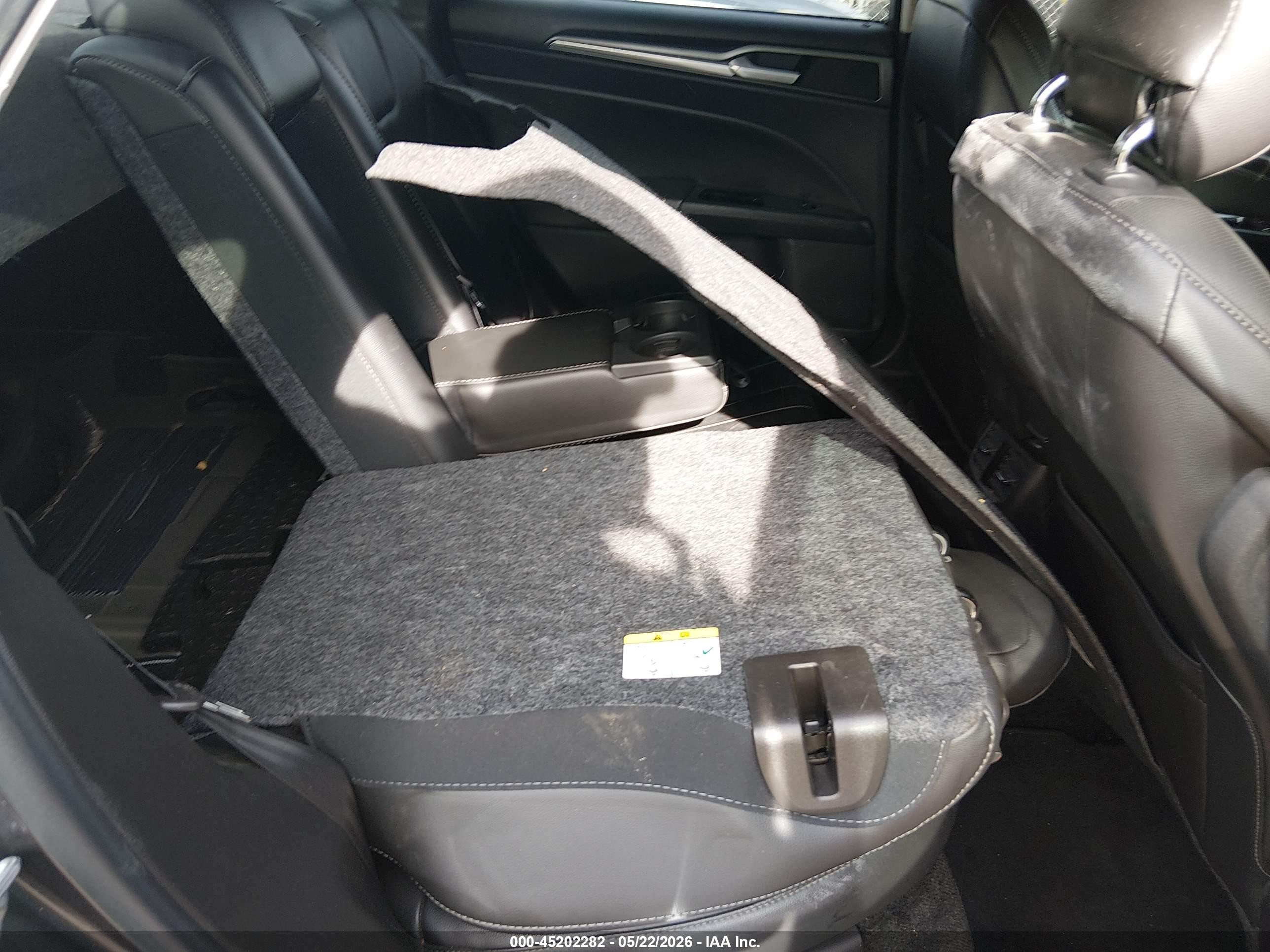 2015 Ford Fusion Titanium Gray vin: 3FA6P0D93FR141223