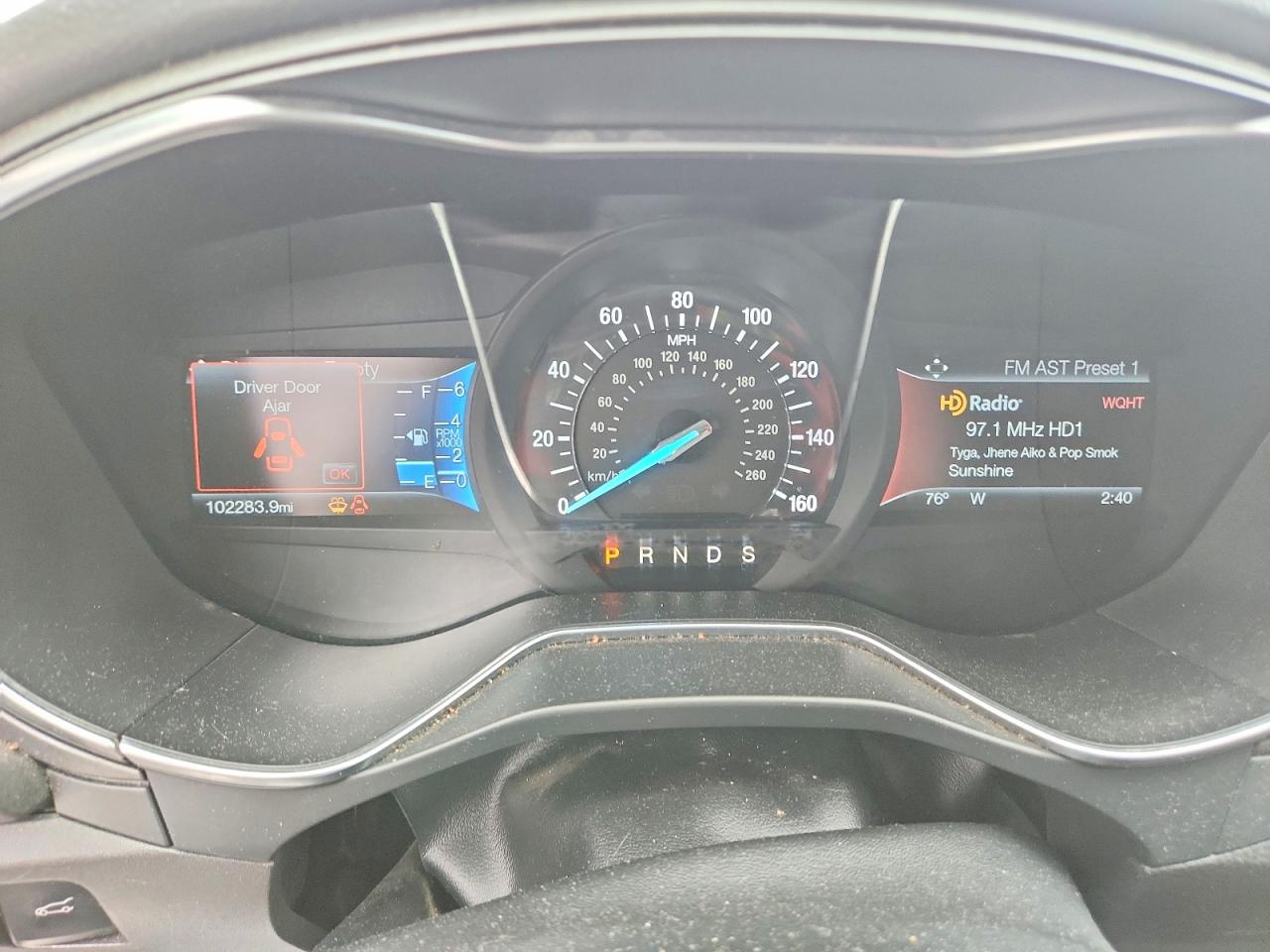 2015 Ford Fusion Titanium Черный vin: 3FA6P0D93FR176148