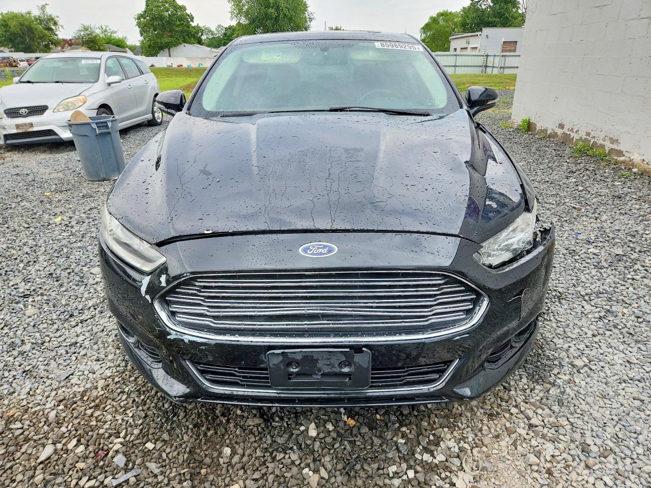 2015 Ford Fusion Titanium Черный vin: 3FA6P0D93FR176148