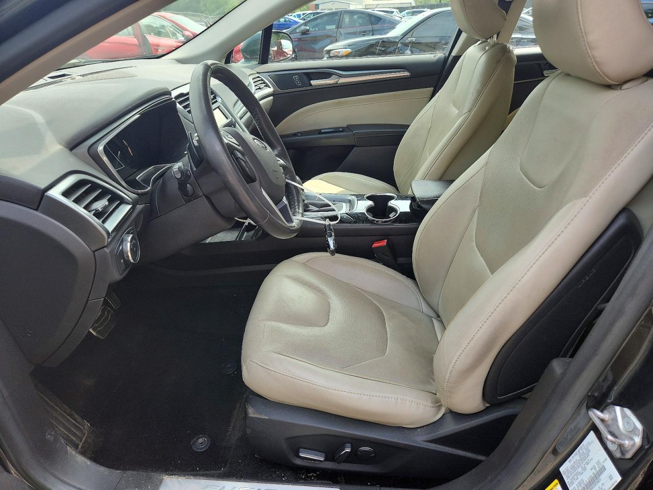 2015 Ford Fusion Titanium Green vin: 3FA6P0D93FR236851