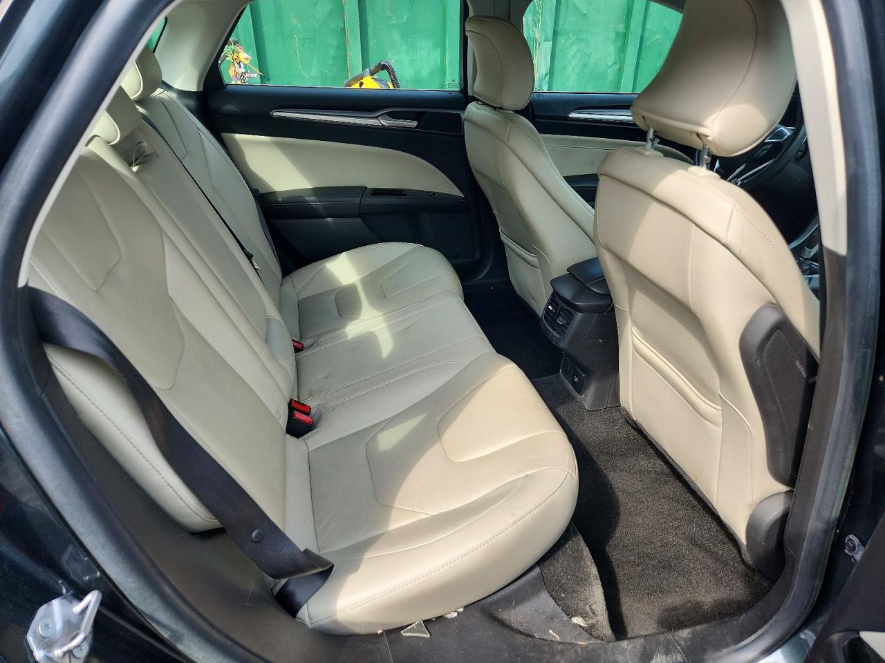 2015 Ford Fusion Titanium Green vin: 3FA6P0D93FR236851