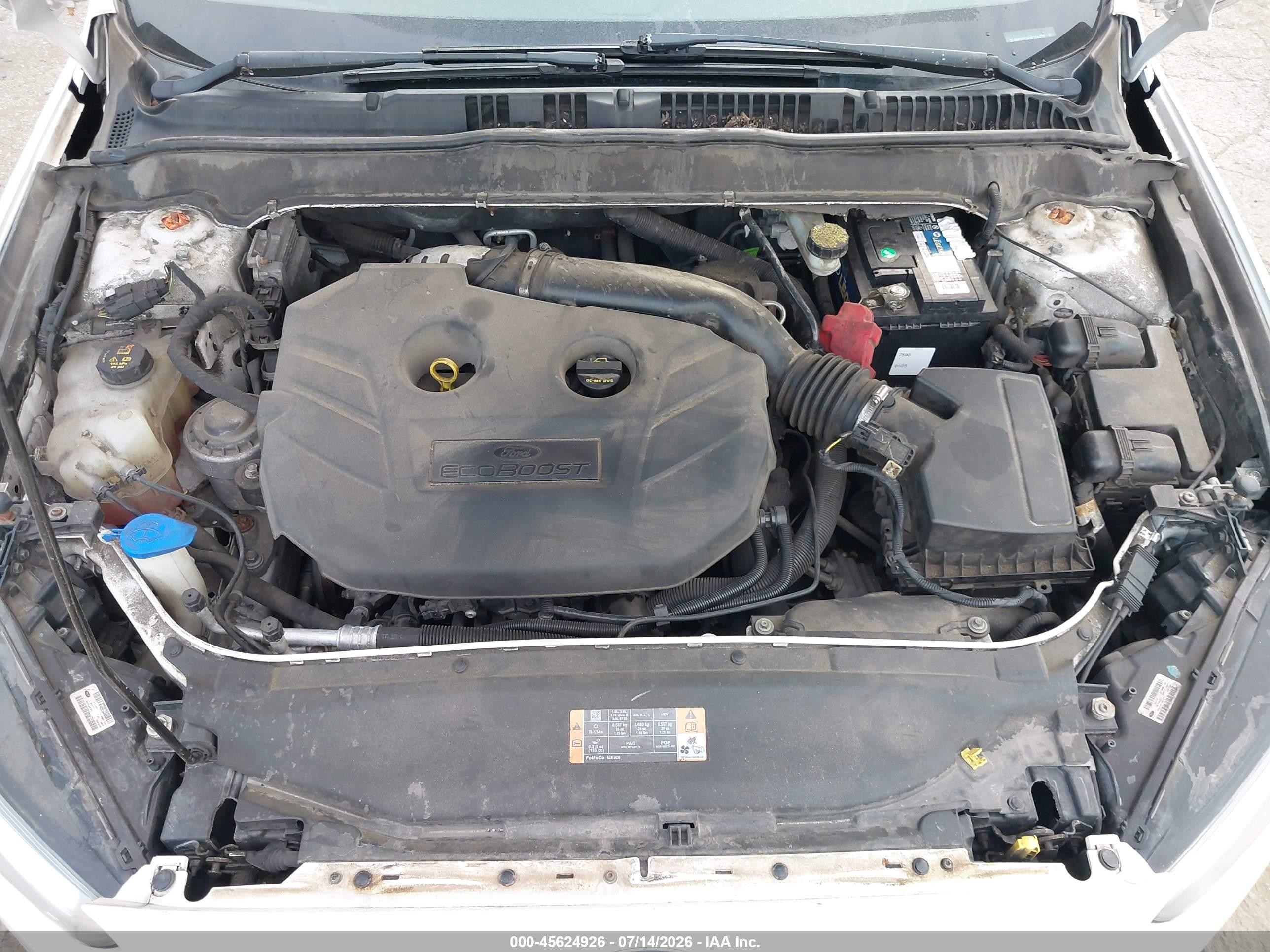 2013 Ford Fusion Titanium White vin: 3FA6P0D94DR104470