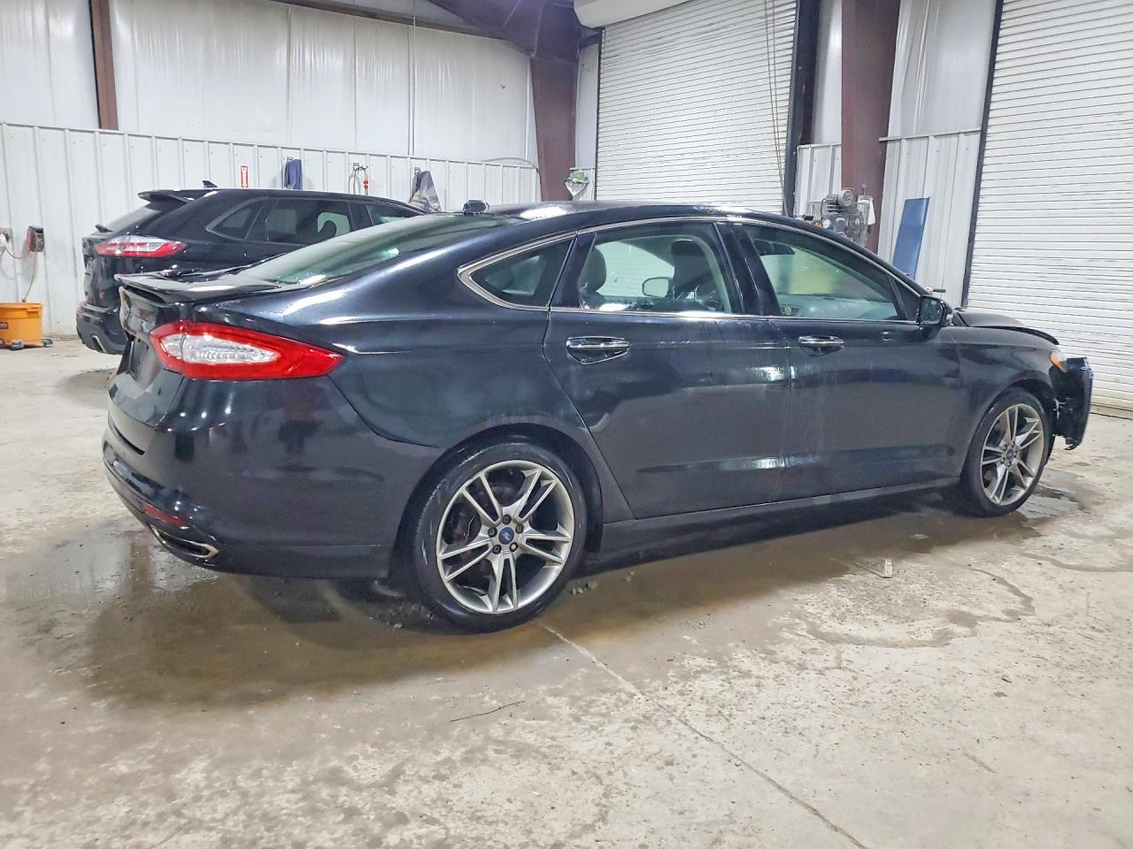 2013 Ford Fusion Titanium Black vin: 3FA6P0D94DR389087