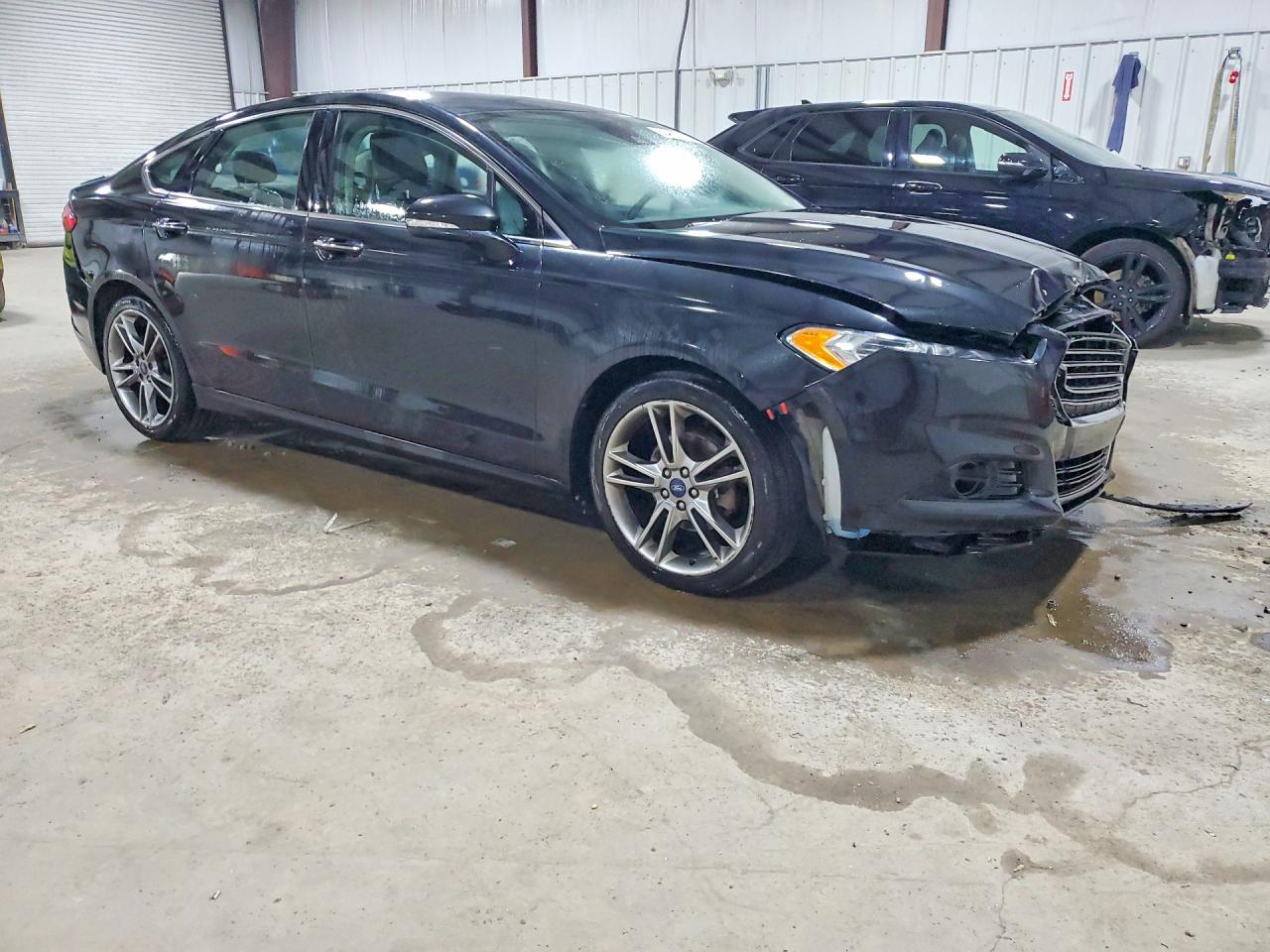 2013 Ford Fusion Titanium Black vin: 3FA6P0D94DR389087