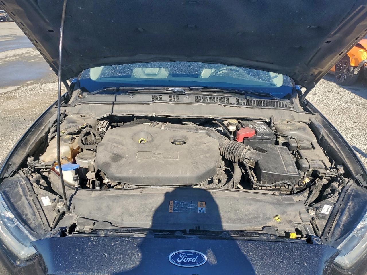 2014 Ford Fusion Titanium Black vin: 3FA6P0D94ER174455