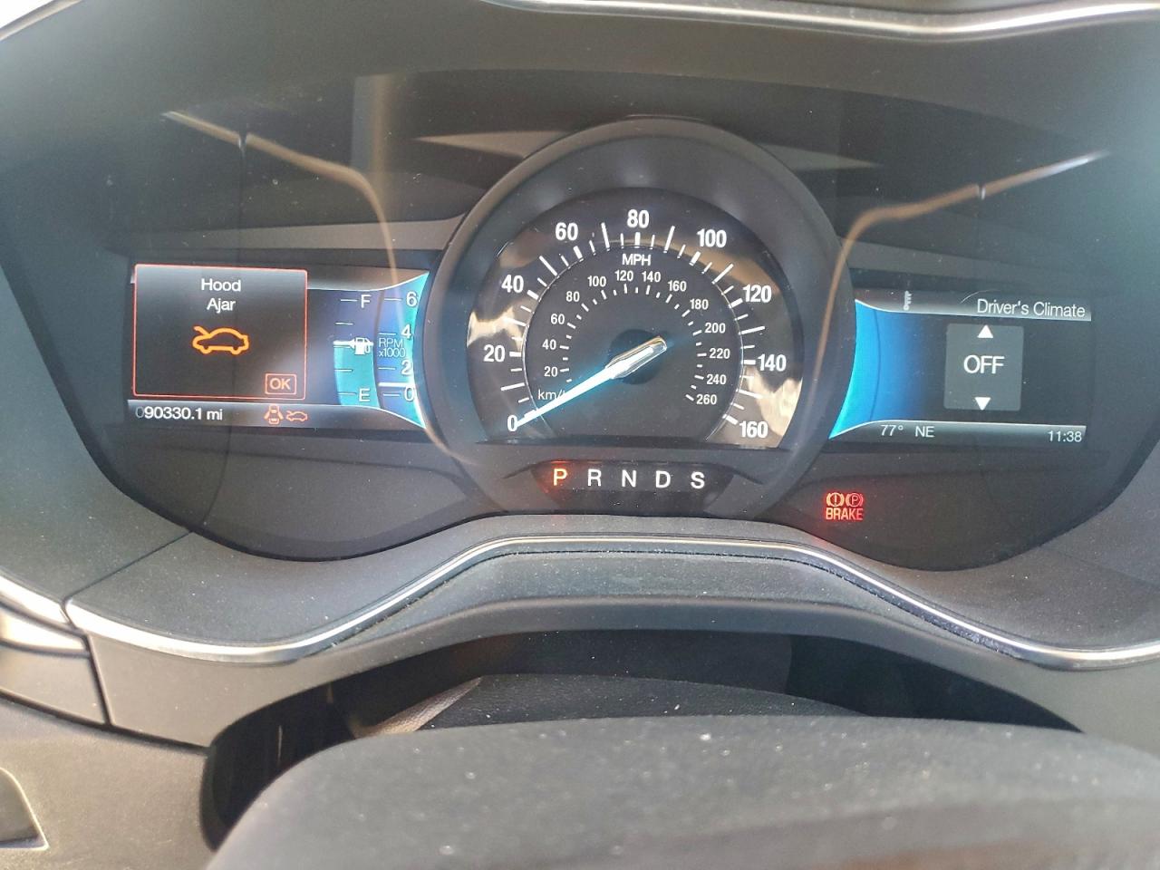 2014 Ford Fusion Titanium Black vin: 3FA6P0D94ER174455
