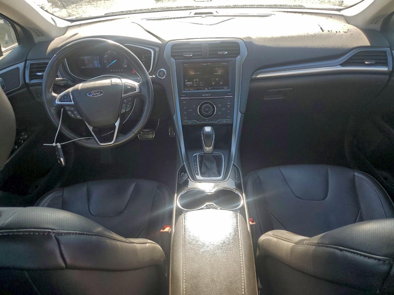 2014 Ford Fusion Titanium Black vin: 3FA6P0D94ER174455