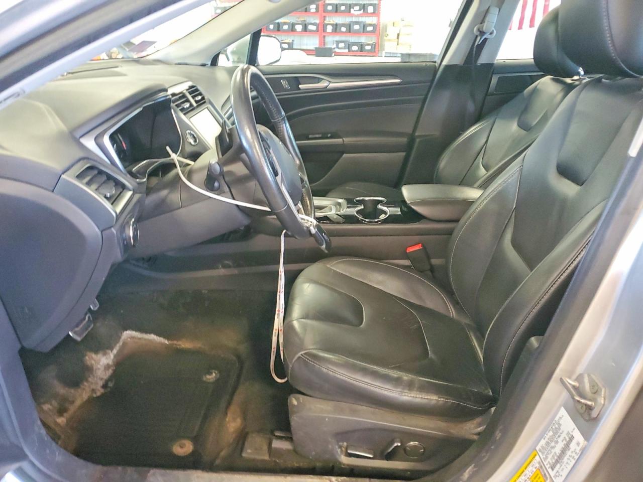 2014 Ford Fusion Titanium Silver vin: 3FA6P0D94ER175802
