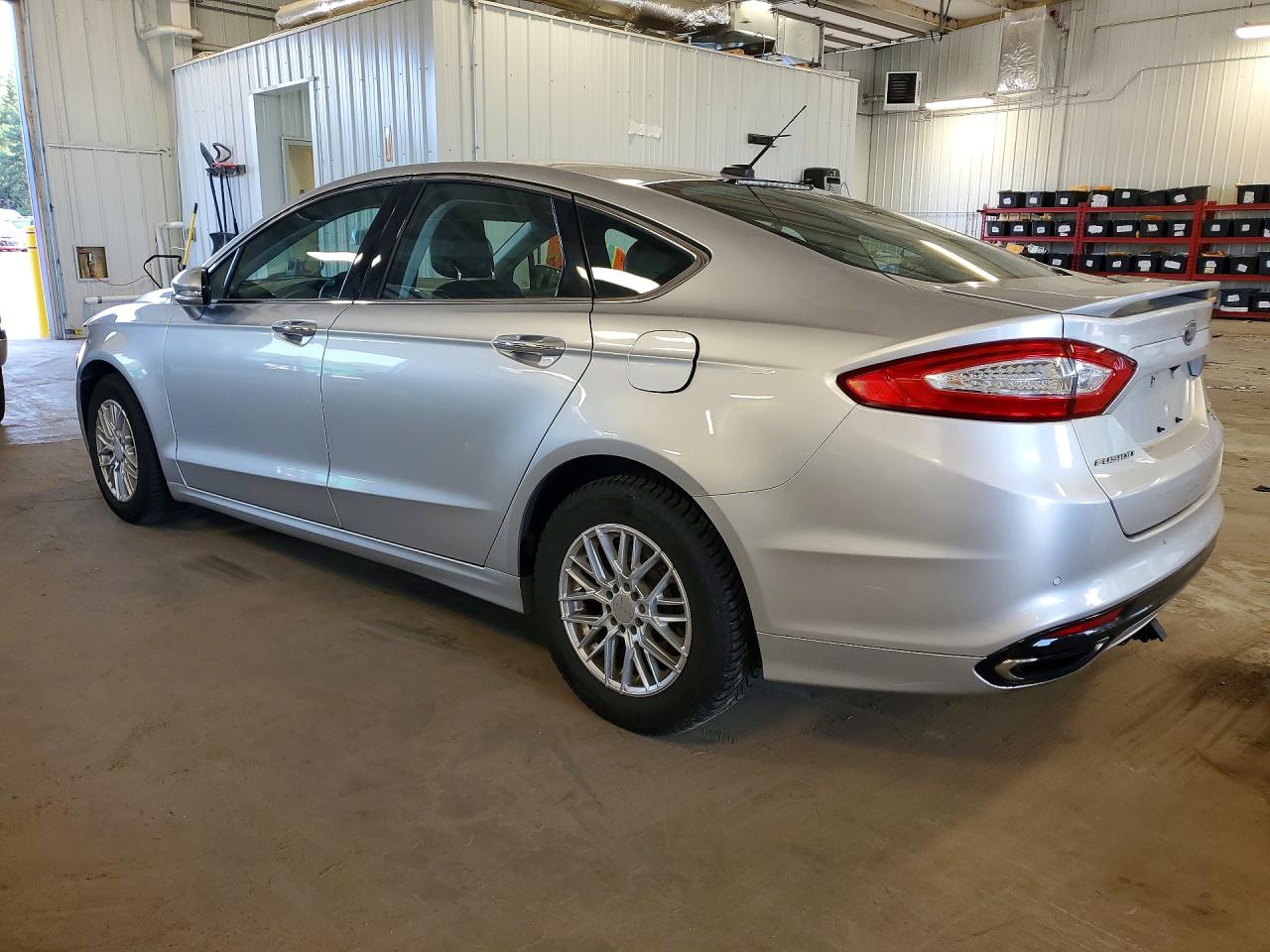 2014 Ford Fusion Titanium Silver vin: 3FA6P0D94ER175802