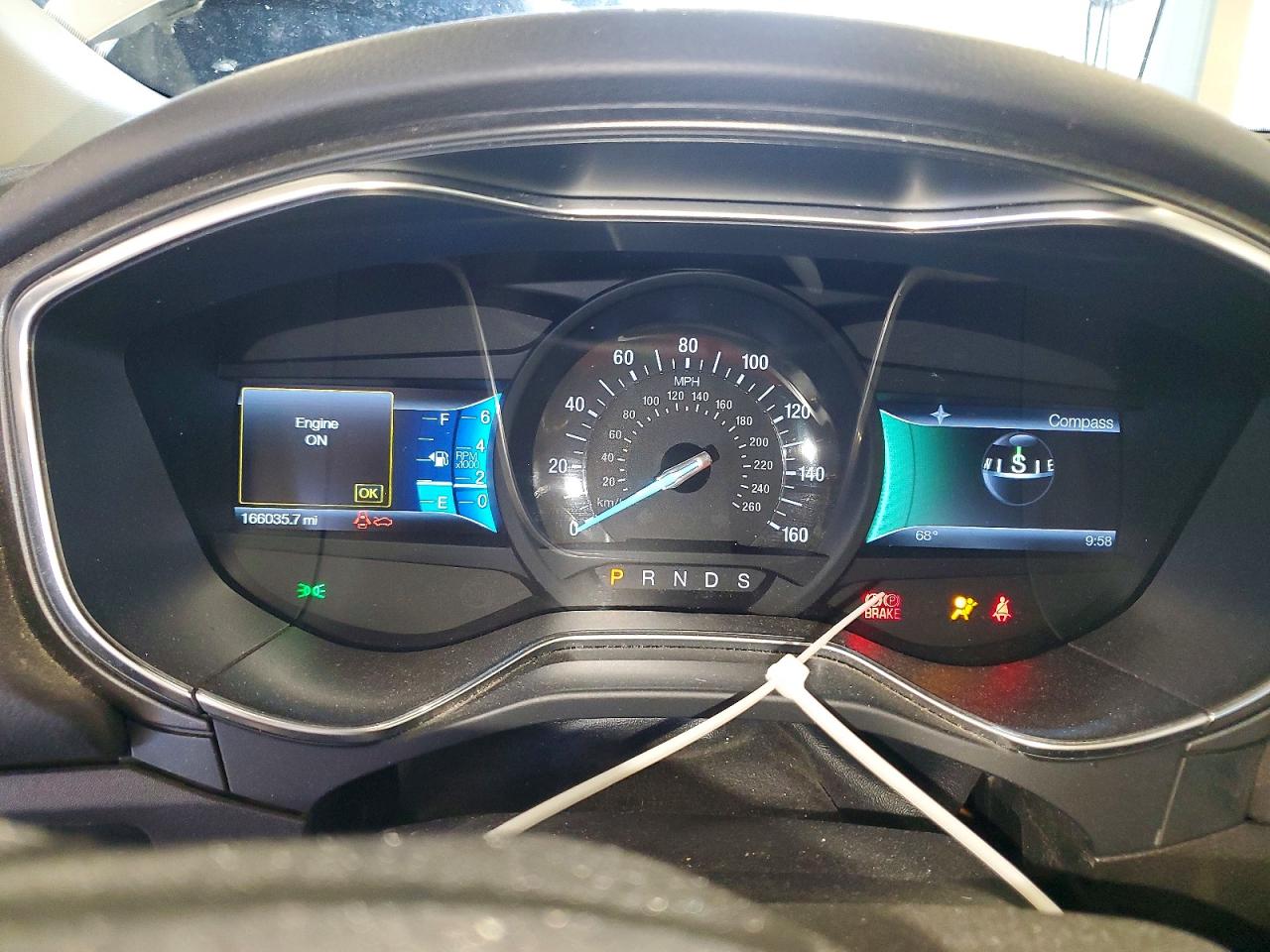 2014 Ford Fusion Titanium Silver vin: 3FA6P0D94ER175802