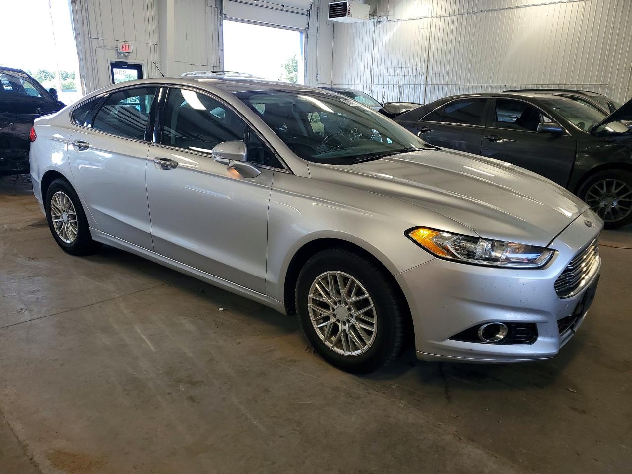 2014 Ford Fusion Titanium Silver vin: 3FA6P0D94ER175802