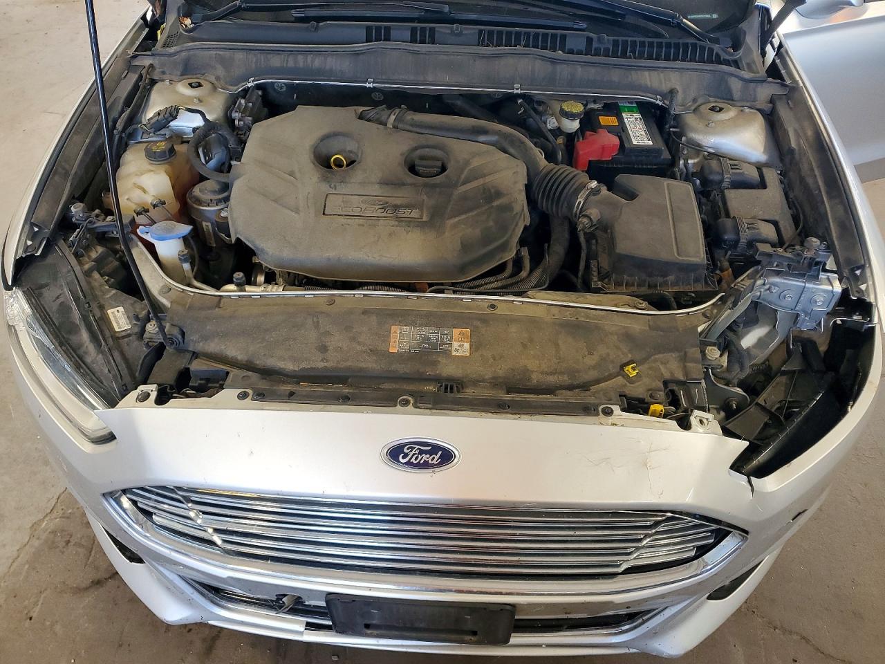 2014 Ford Fusion Titanium Silver vin: 3FA6P0D94ER175802