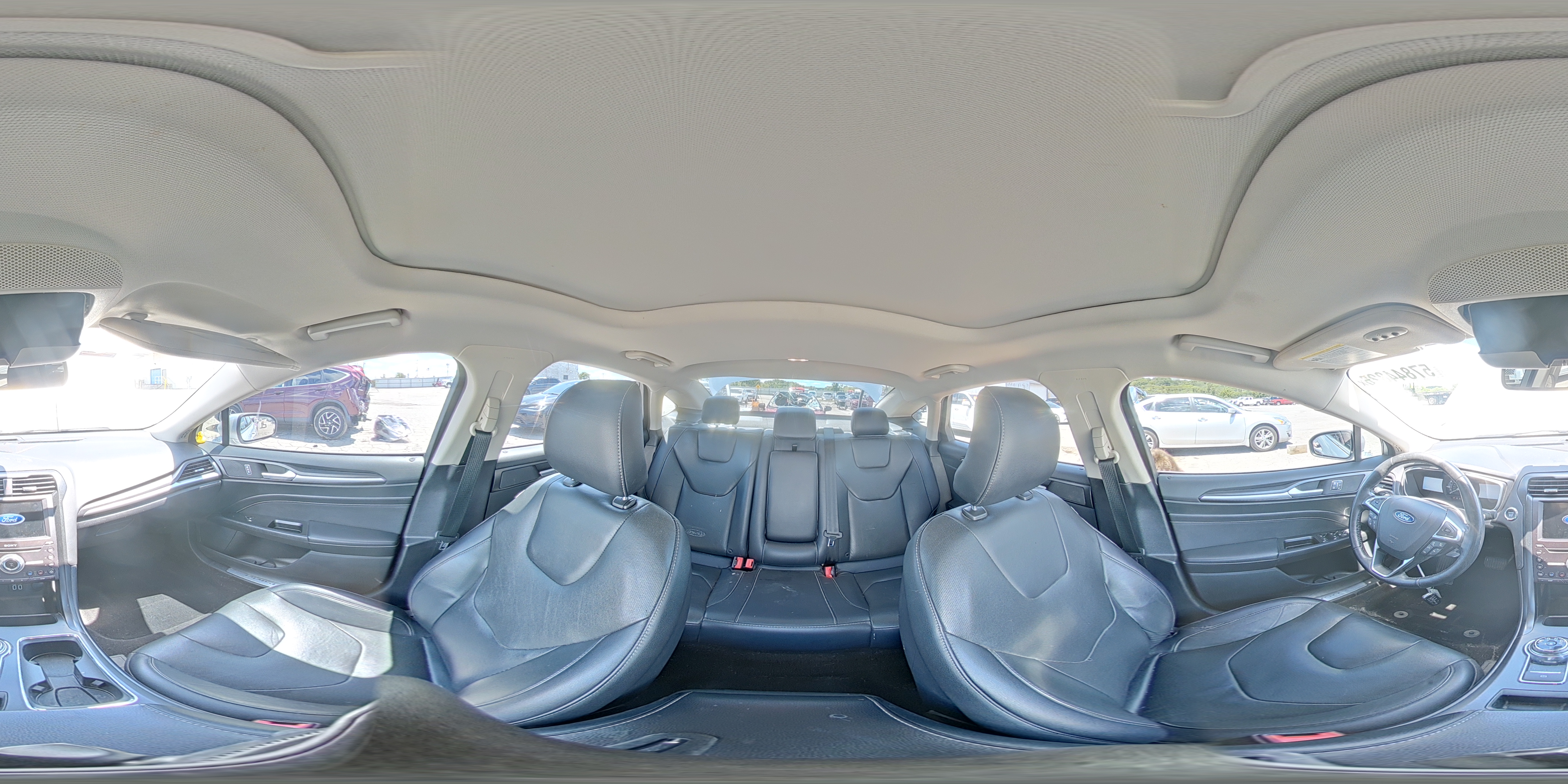 2019 Ford Fusion Titanium Silver vin: 3FA6P0D94KR186620