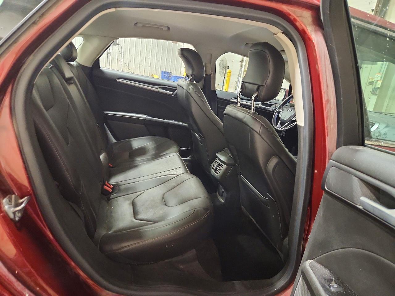 2014 Ford Fusion Titanium Red vin: 3FA6P0D95ER223906