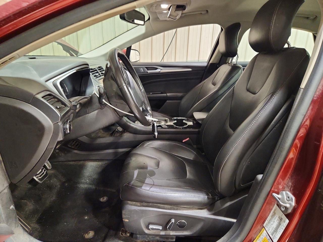 2014 Ford Fusion Titanium Red vin: 3FA6P0D95ER223906