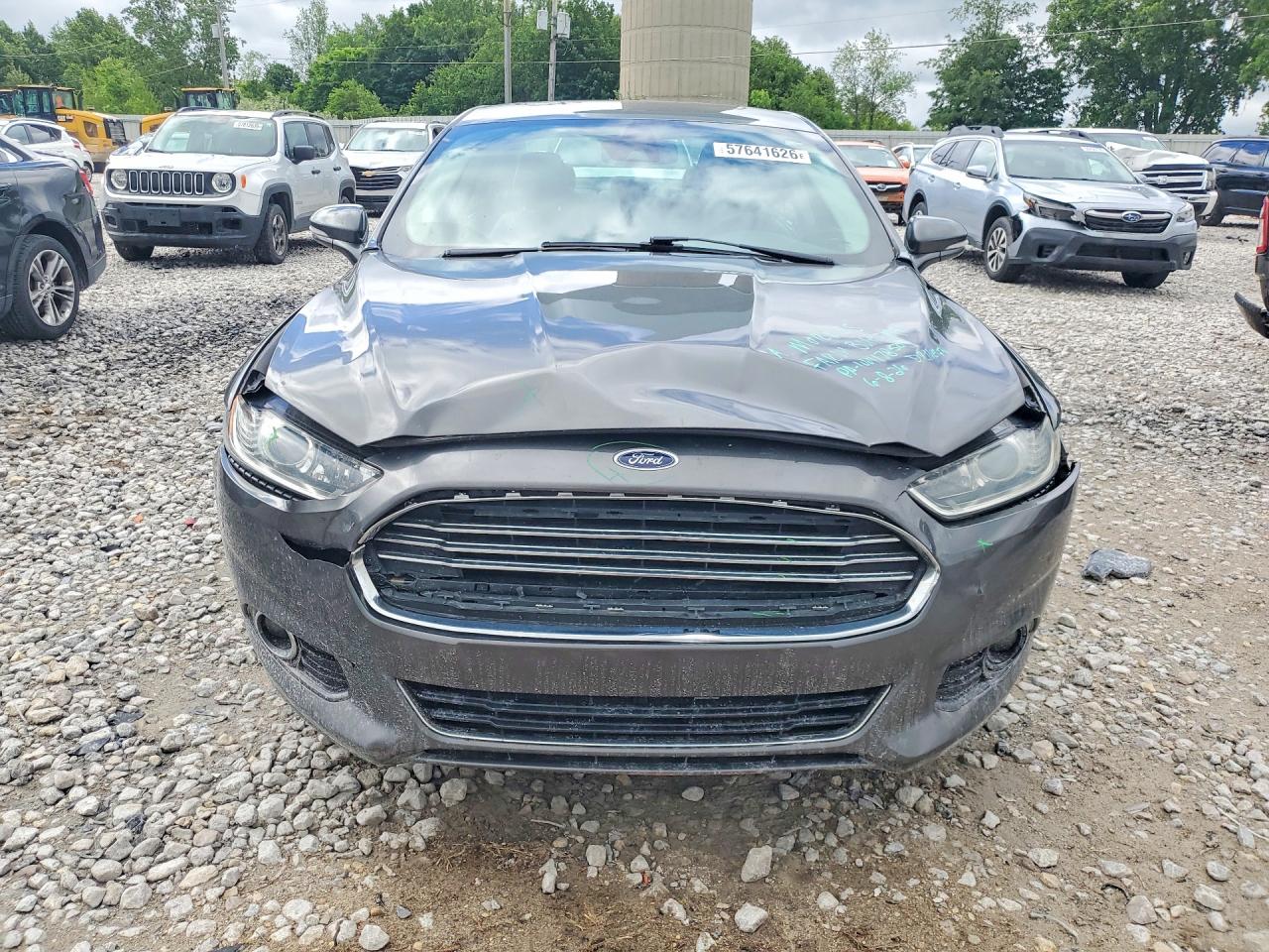 2015 Ford Fusion Titanium Gray vin: 3FA6P0D95FR212972